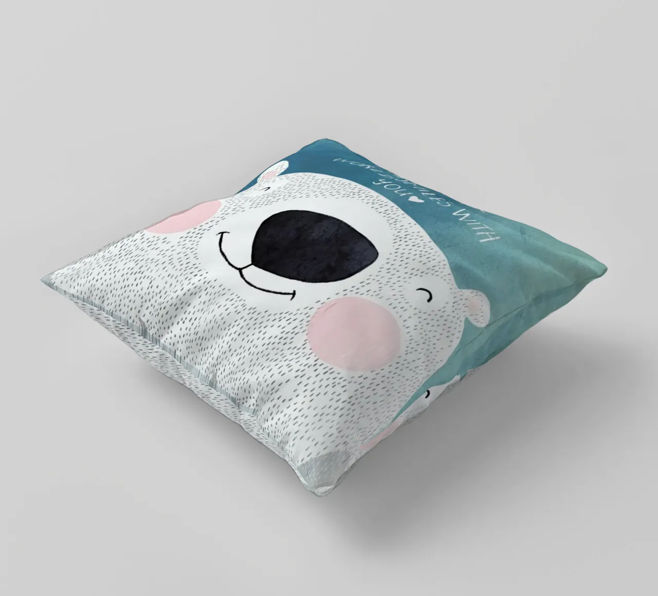 Smile cuscino da treechild