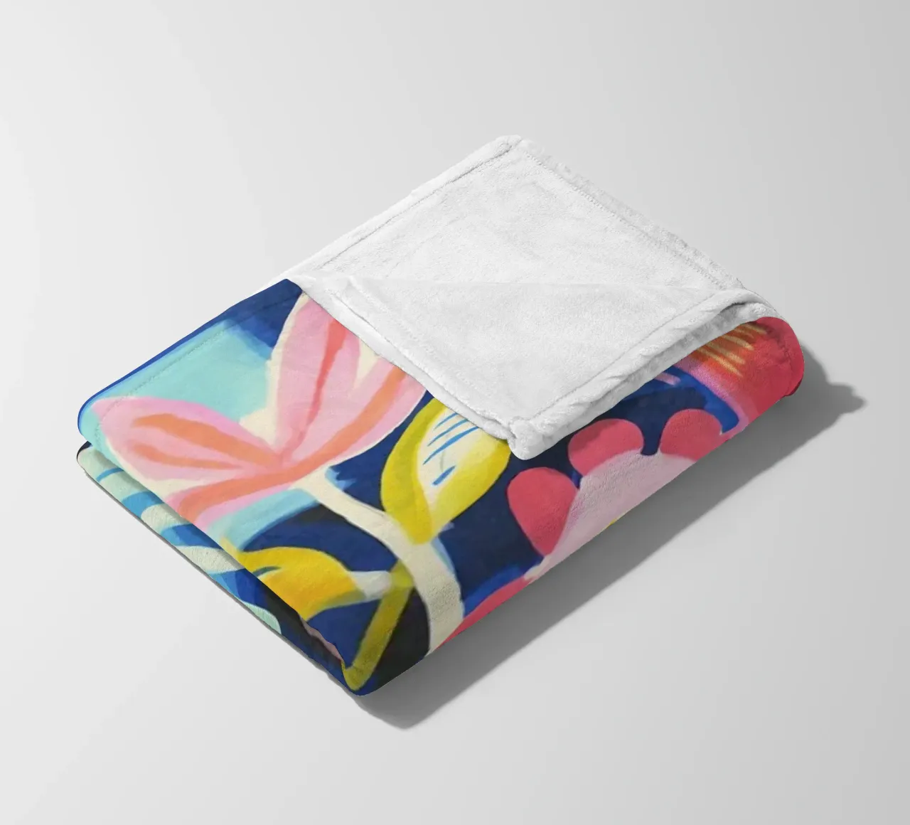 Prato fiorito Groovy Matisse coperta in pile da Andrea Haase Modern Home