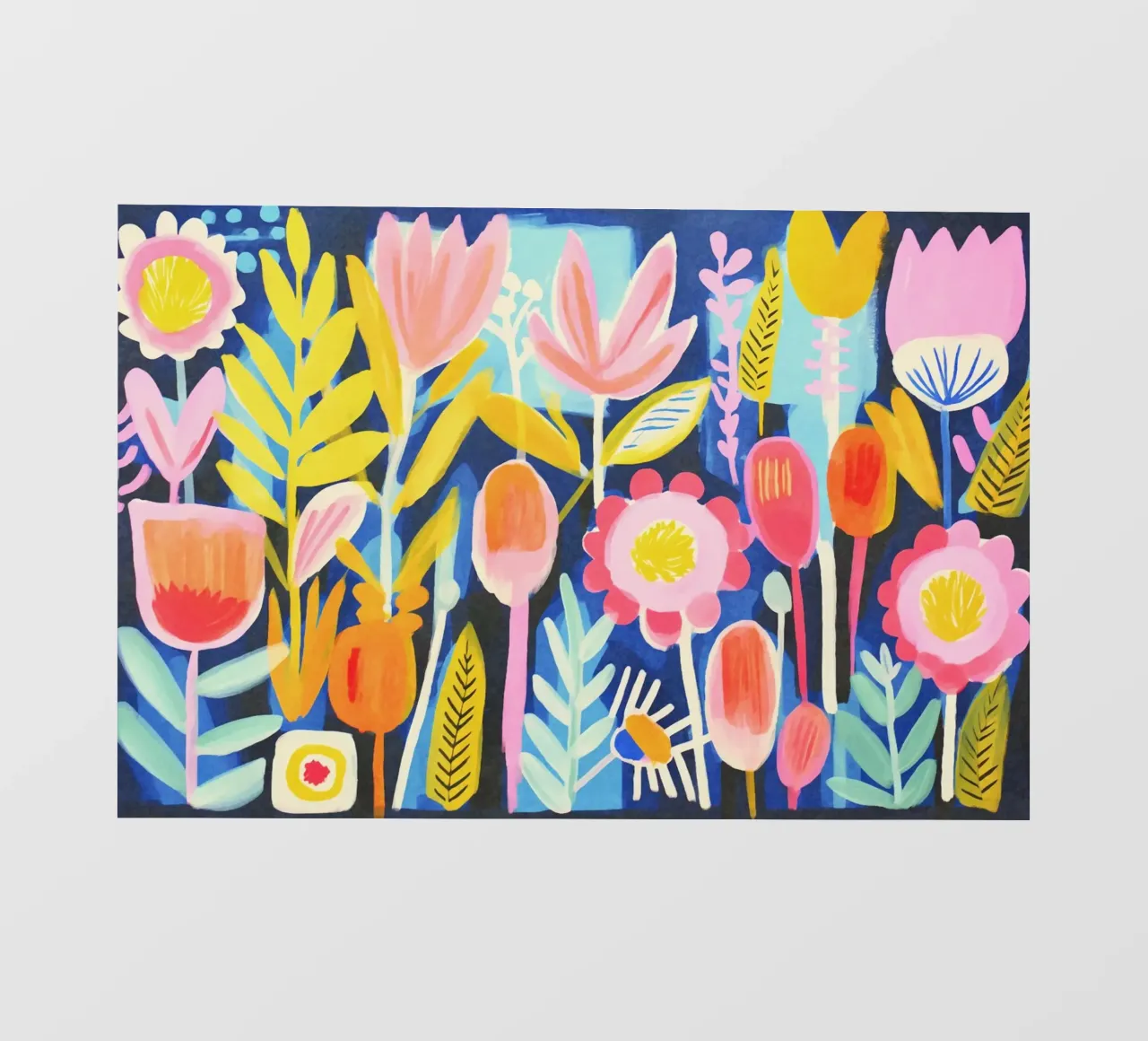 Prato fiorito Groovy Matisse telo in pvc da Andrea Haase Modern Home