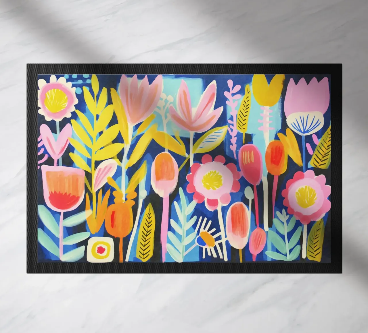 Prato fiorito Groovy Matisse zerbino da Andrea Haase Modern Home