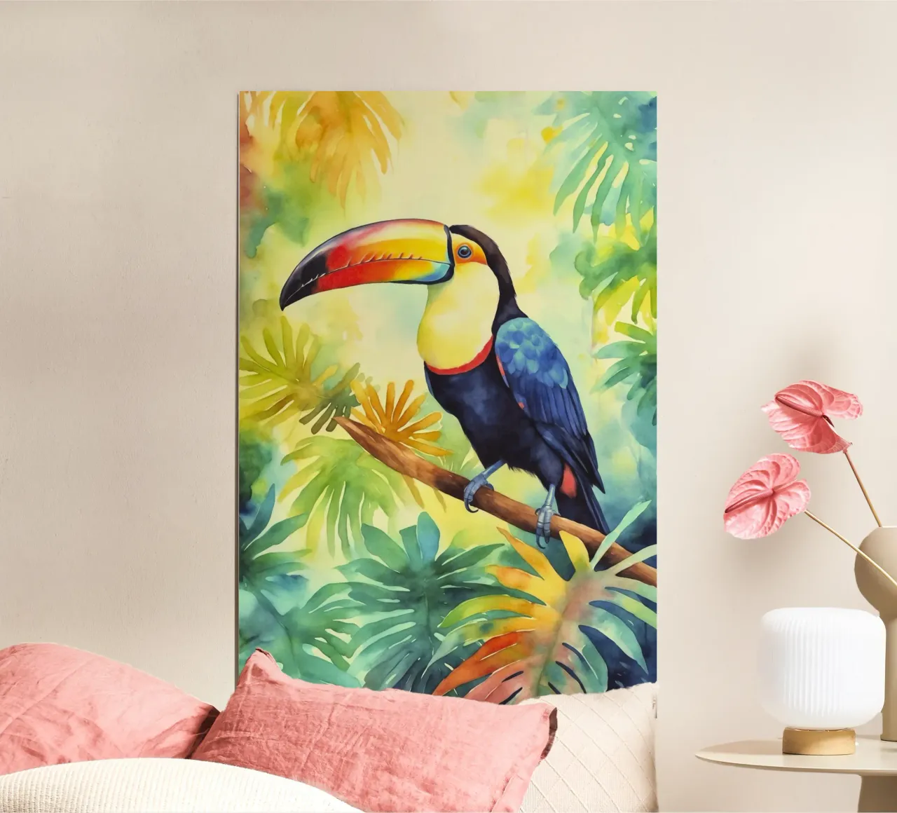Tropical Toucan Paradise poster by Andrea Haase Modern Home