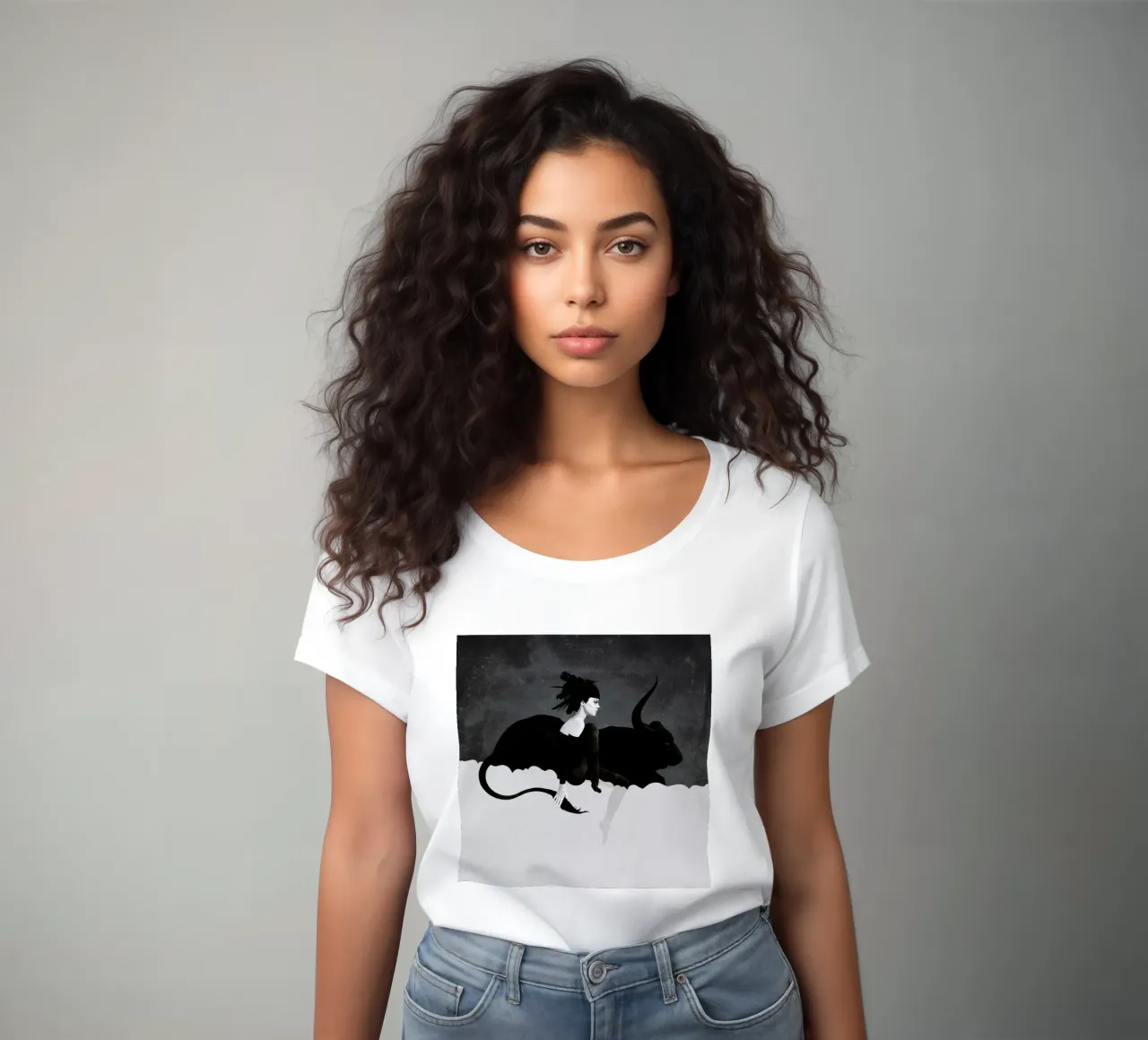Witness women's fitted t-shirt by Ruben Ireland