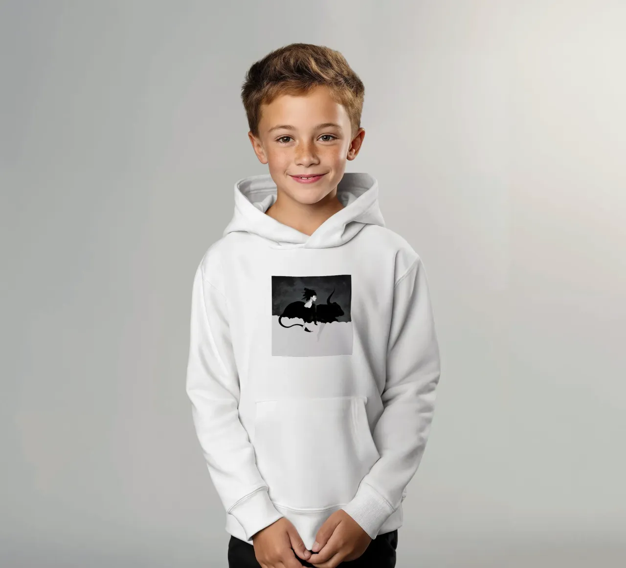 Witness kids hoodie by Ruben Ireland