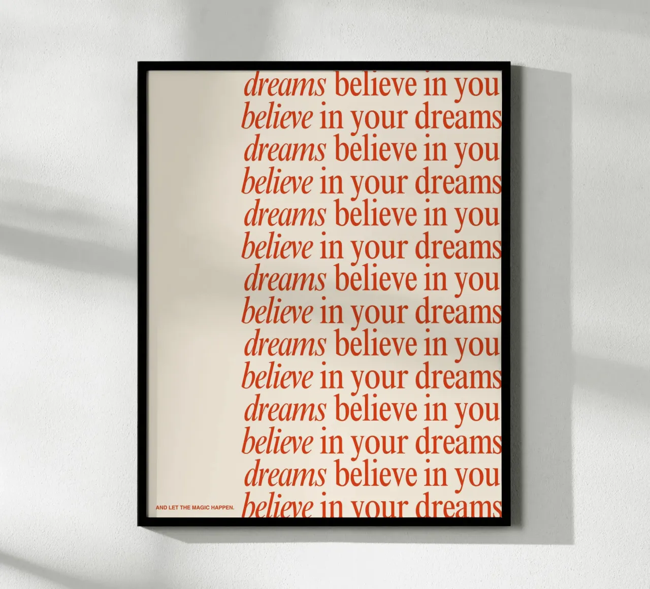 your reality poster da Ambition Wall