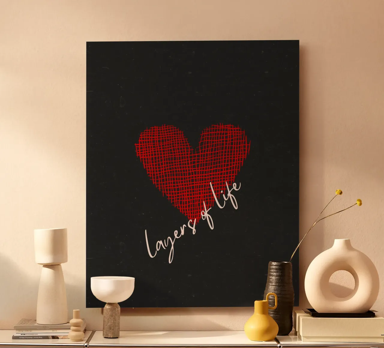 layers of life pannello forex da Ambition Wall