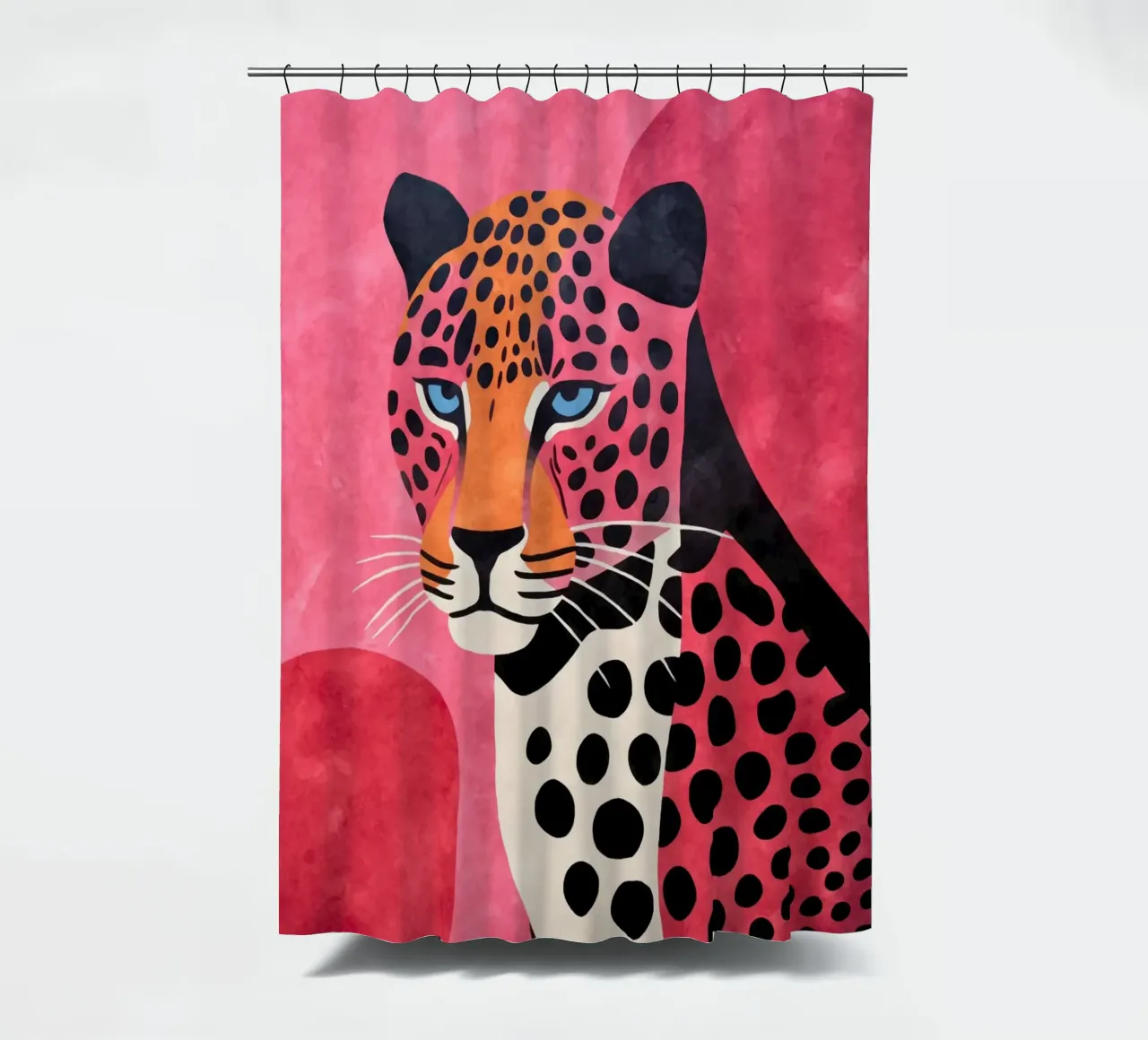 Fancy Wild Cheetah shower curtain by Andrea Haase Modern Home