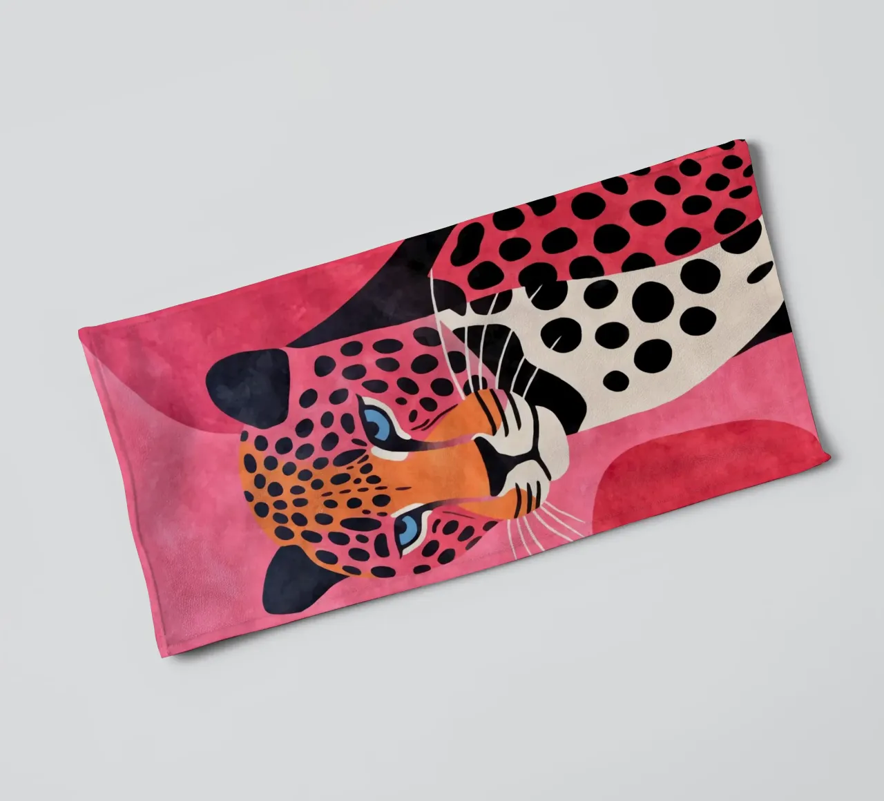 Fancy Wild Cheetah towel by Andrea Haase Modern Home