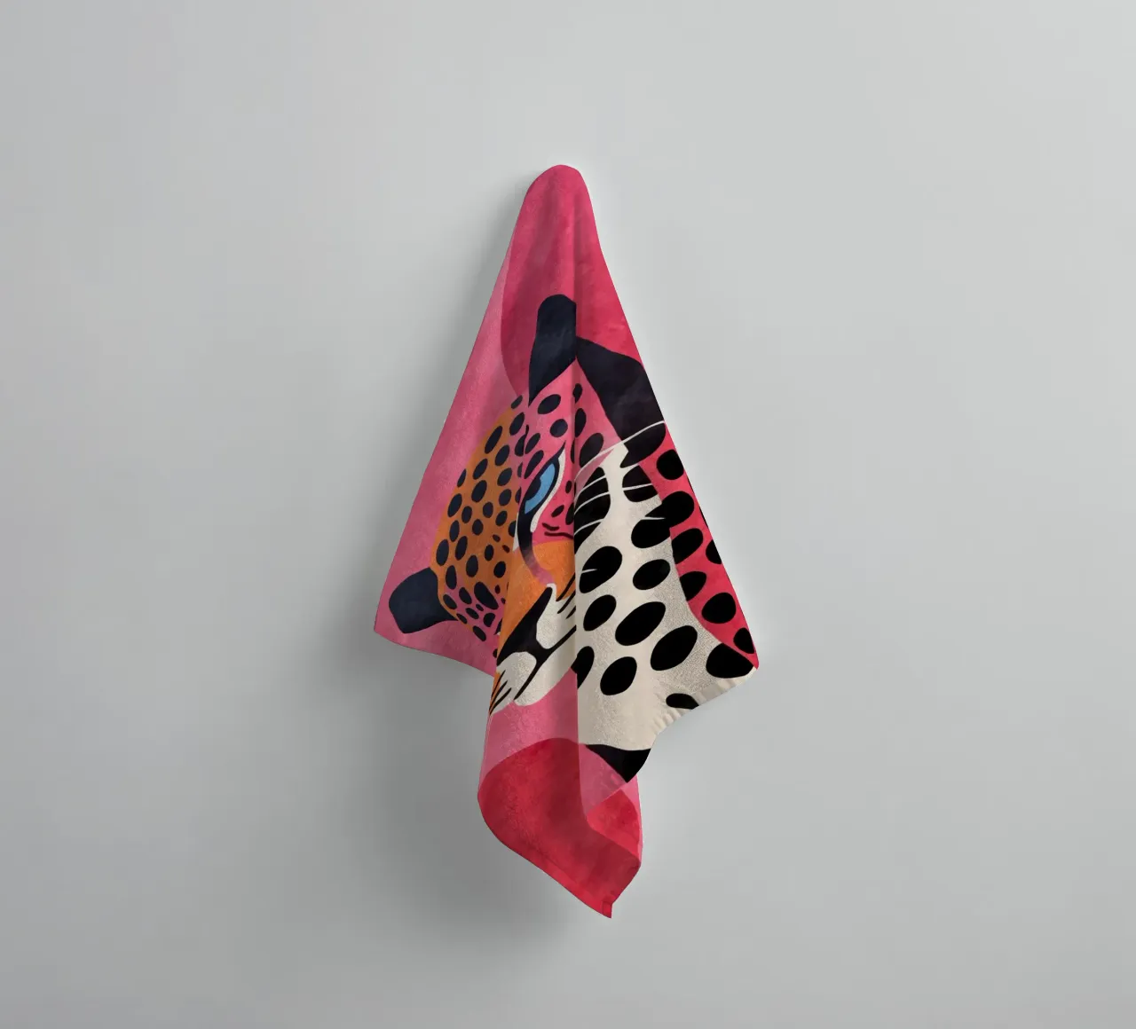 Fancy Wild Cheetah towel by Andrea Haase Modern Home