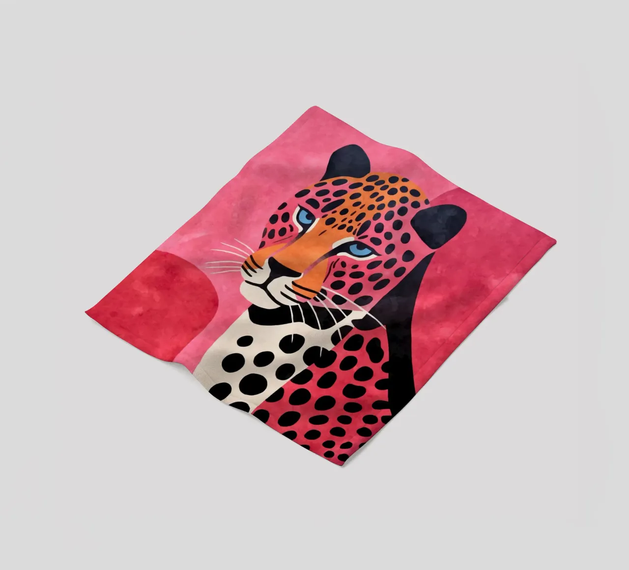 Fancy Wild Cheetah fleece blanket by Andrea Haase Modern Home