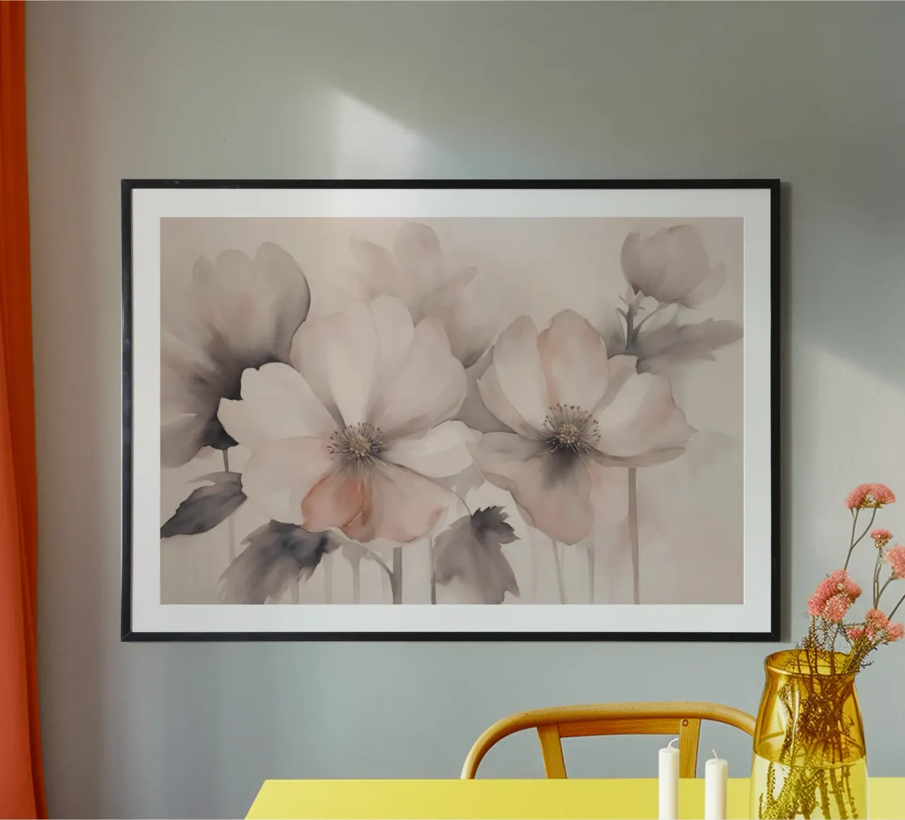 Fiori di primavera delicati rosa carta hahnemühle da Andrea Haase Floral Passion