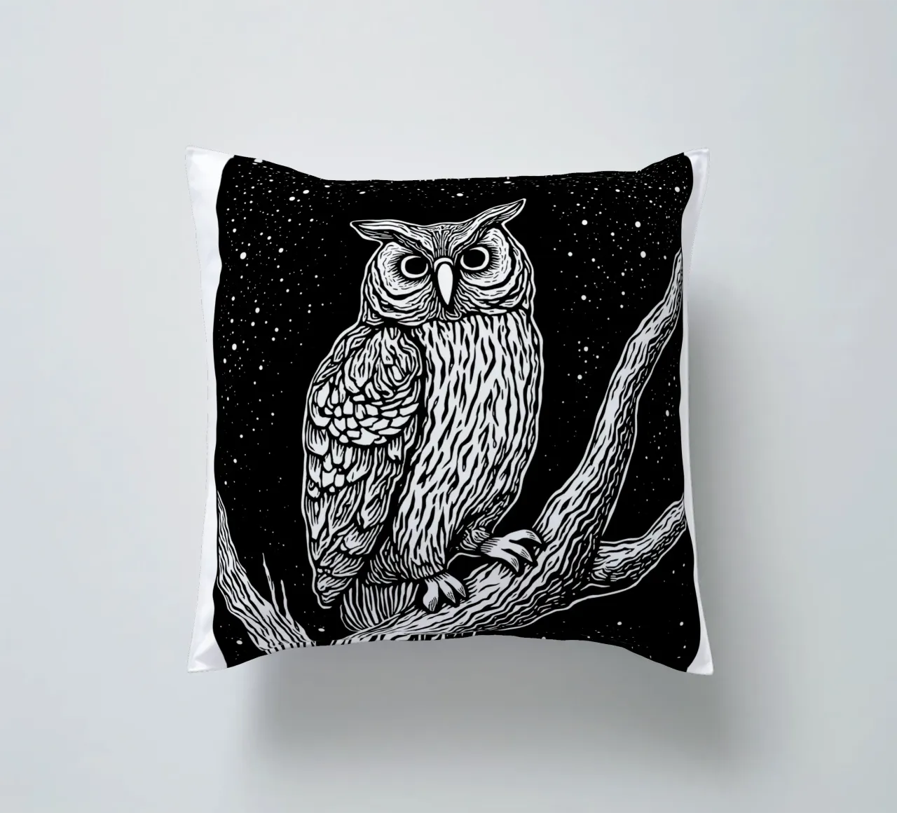 Silent Watcher cuscino da Indigo Rain
