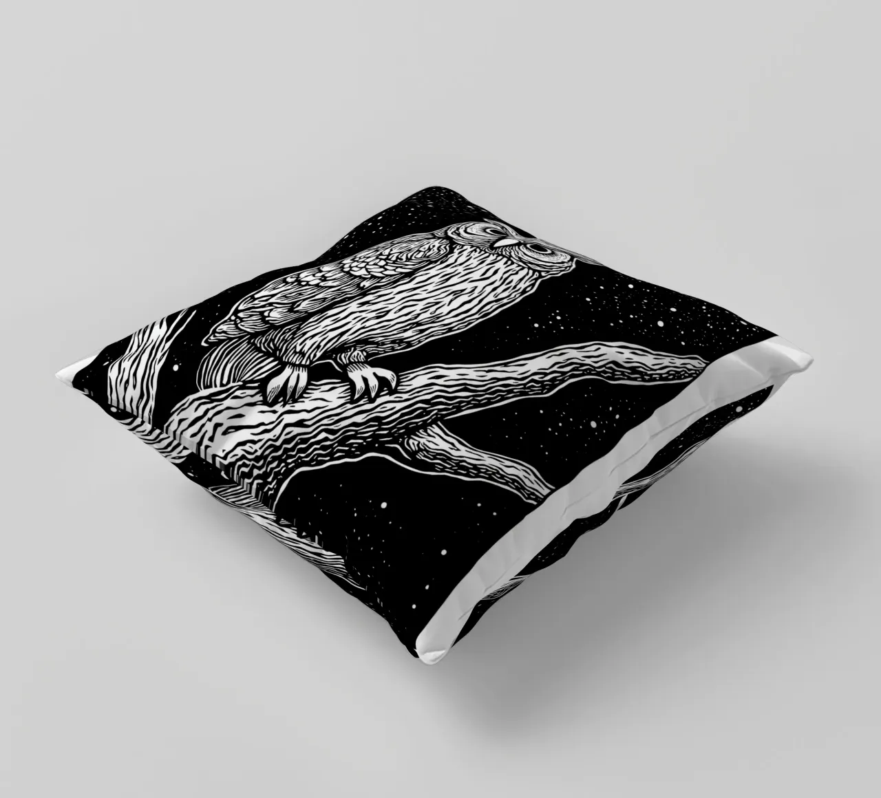Silent Watcher cuscino da Indigo Rain