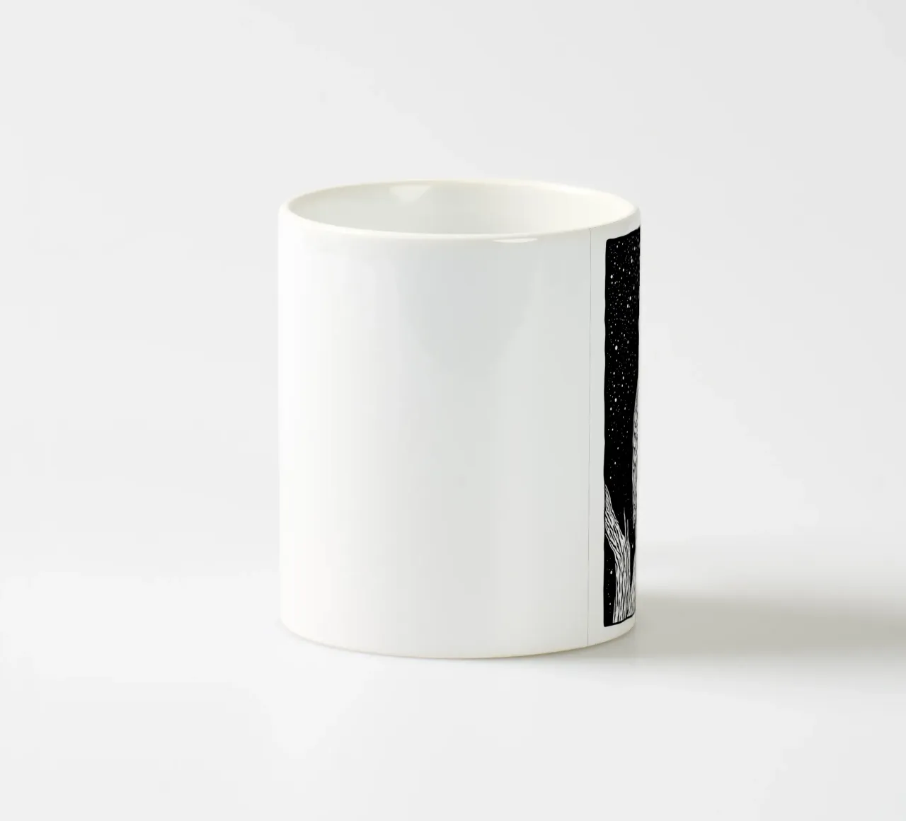 Silent Watcher tazza in ceramica da Indigo Rain