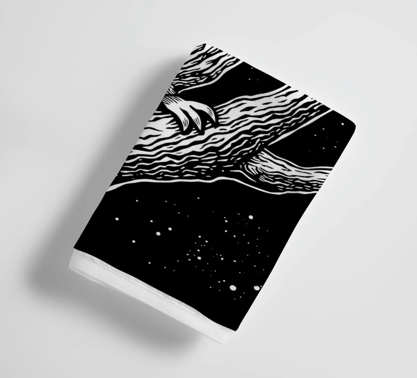 Silent Watcher towel by Indigo Rain