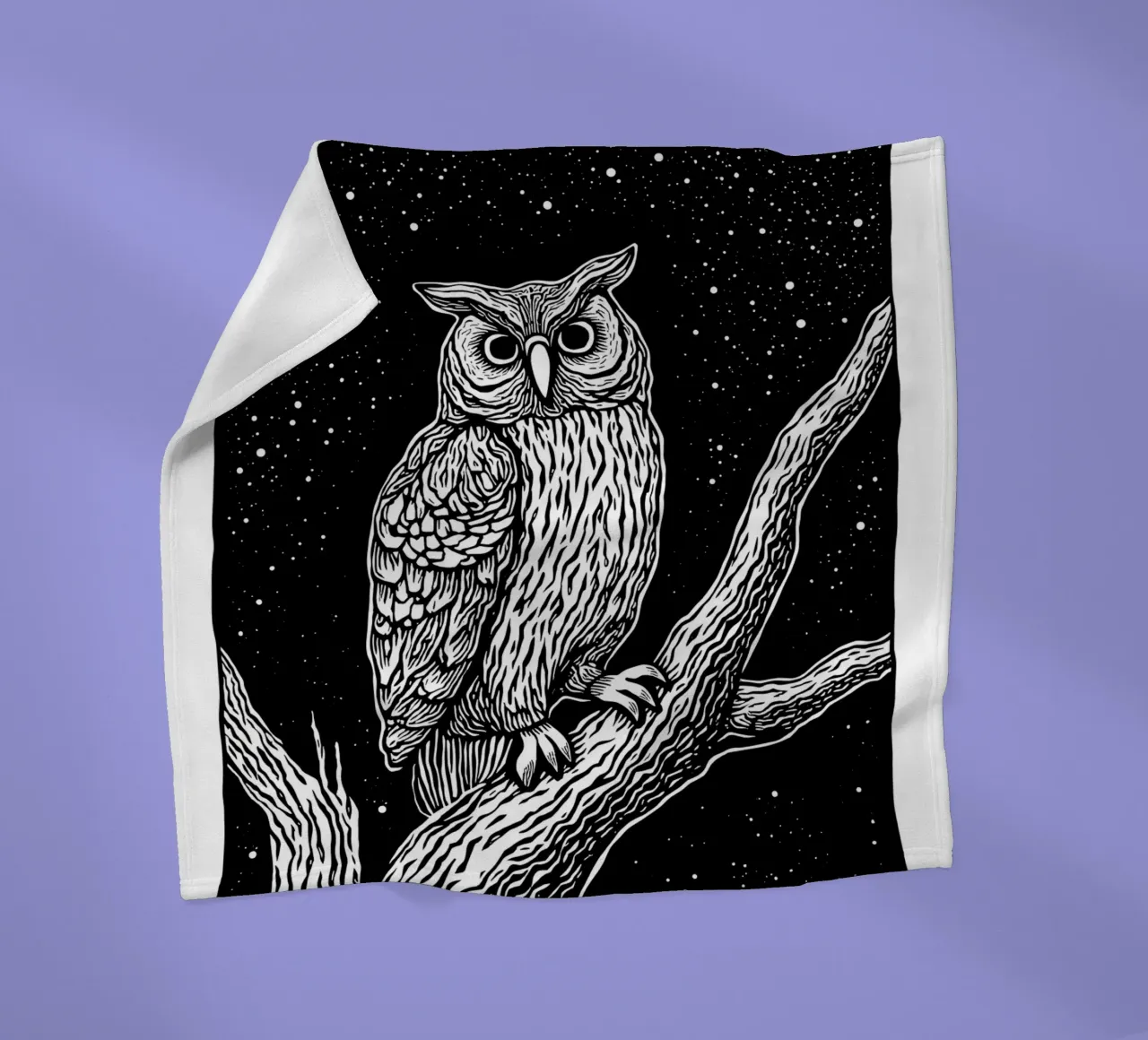 Silent Watcher coperta in pile da Indigo Rain