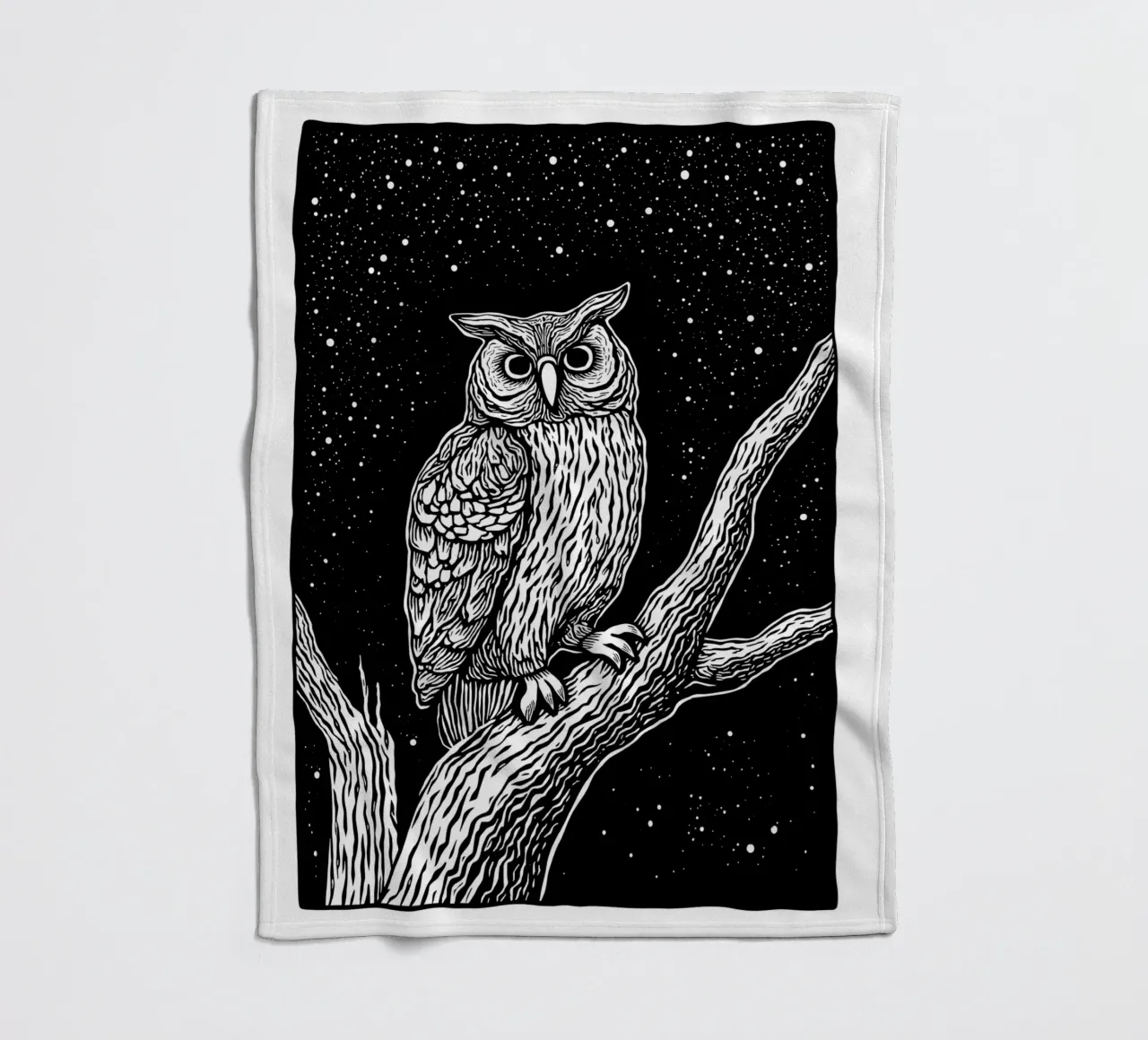 Silent Watcher coperta in pile da Indigo Rain