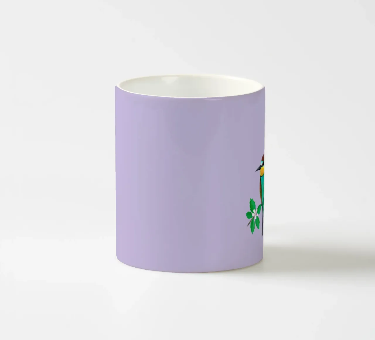 Due mangiatori di api europei tazza in ceramica da BwiseLizzy