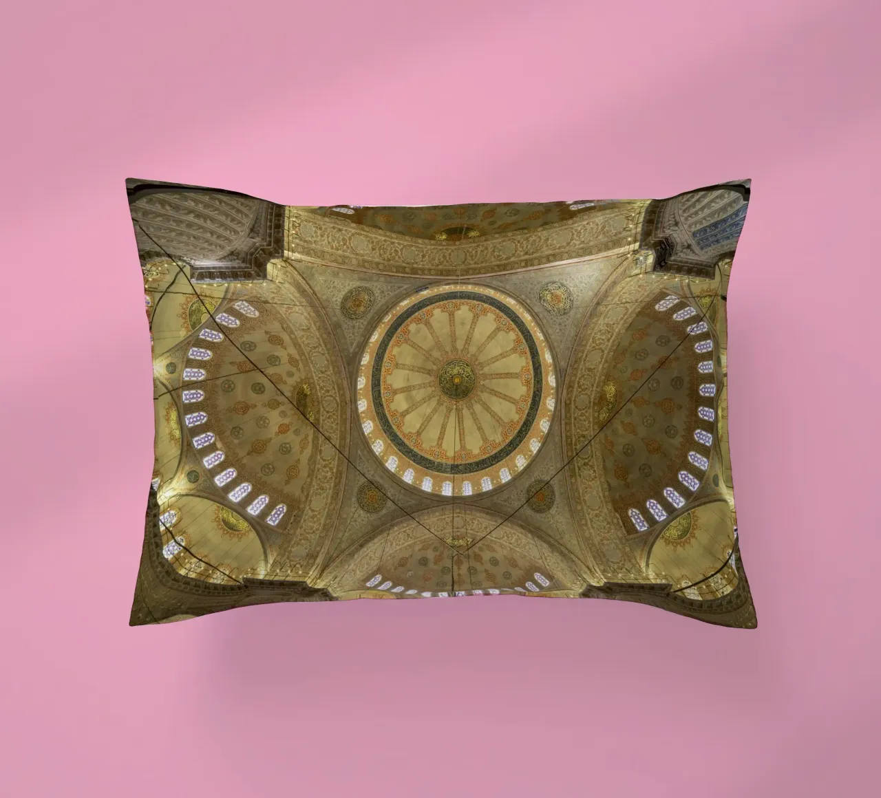 Blaue Moschee cuscino da Reisefotografie - Bilder aus aller Welt