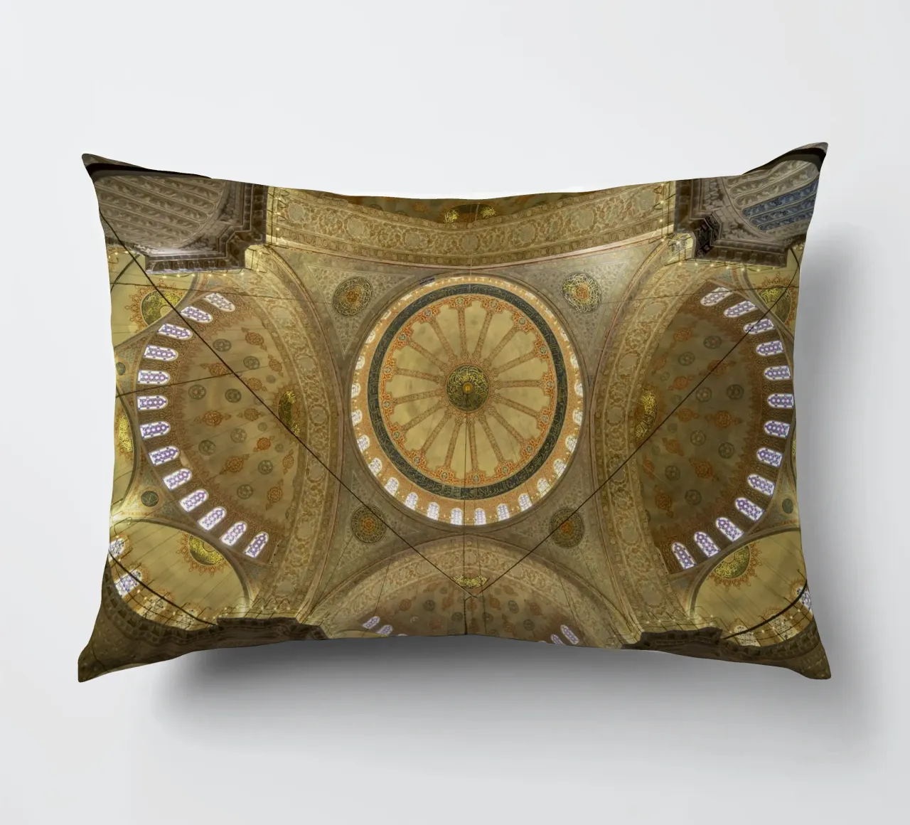 Blaue Moschee cuscino da Reisefotografie - Bilder aus aller Welt