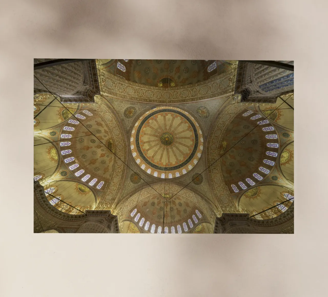 Blaue Moschee pellicola backlit da Reisefotografie - Bilder aus aller Welt