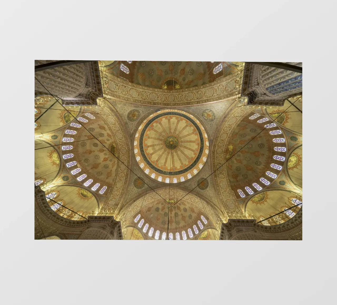 Blaue Moschee telo in pvc da Reisefotografie - Bilder aus aller Welt