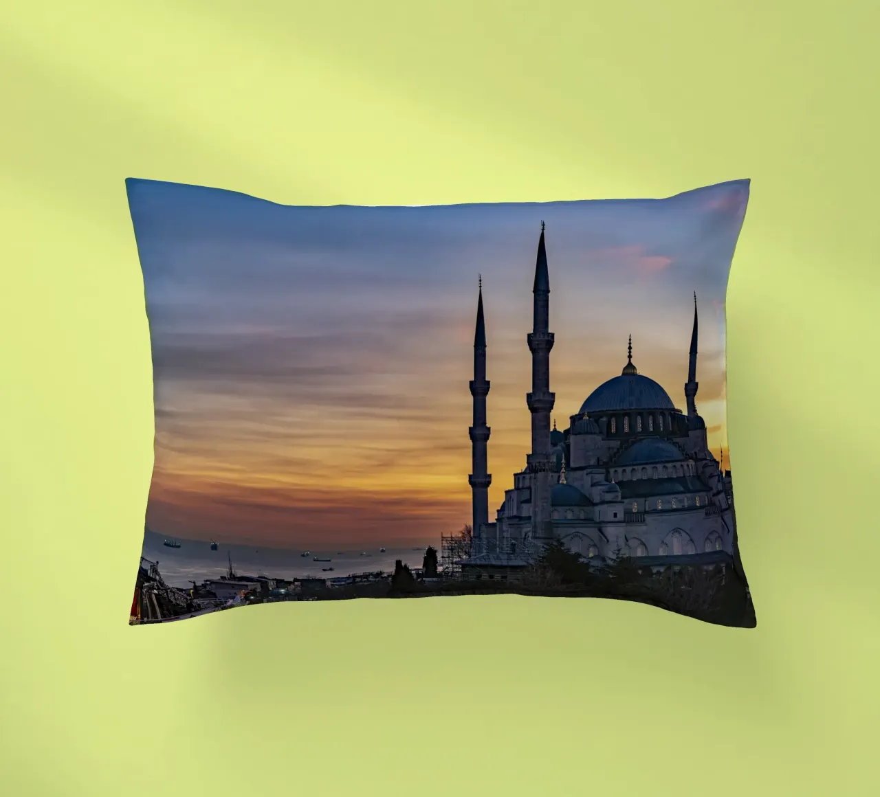 Blaue Moschee Istanbul cuscino da Reisefotografie - Bilder aus aller Welt