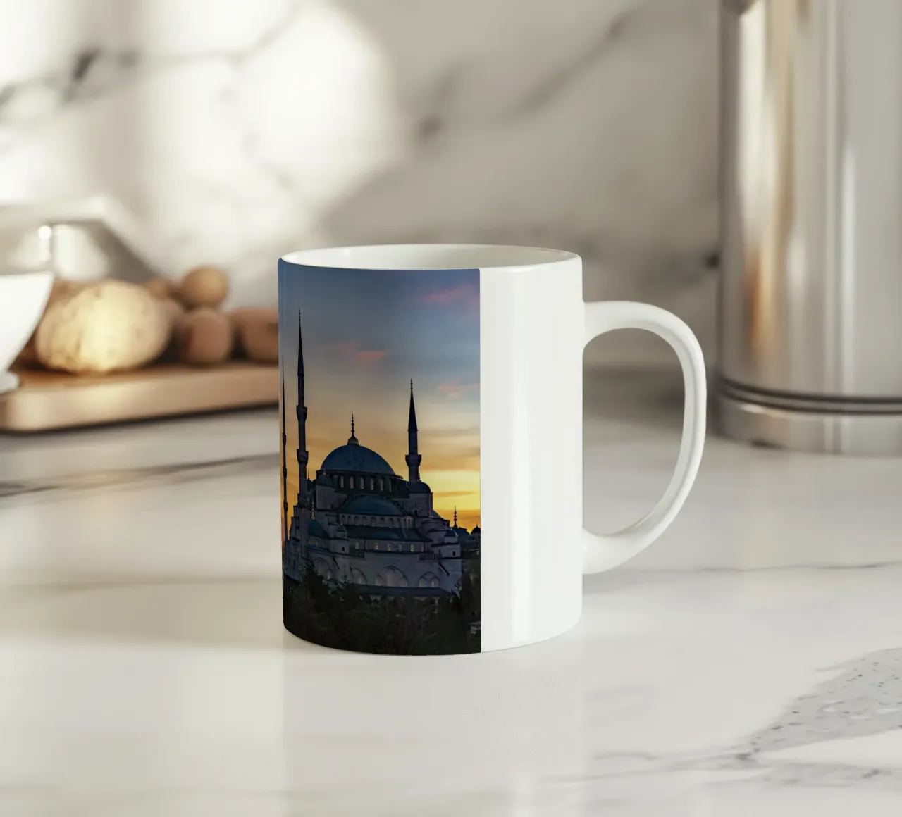 Blaue Moschee Istanbul tazza in ceramica da Reisefotografie - Bilder aus aller Welt