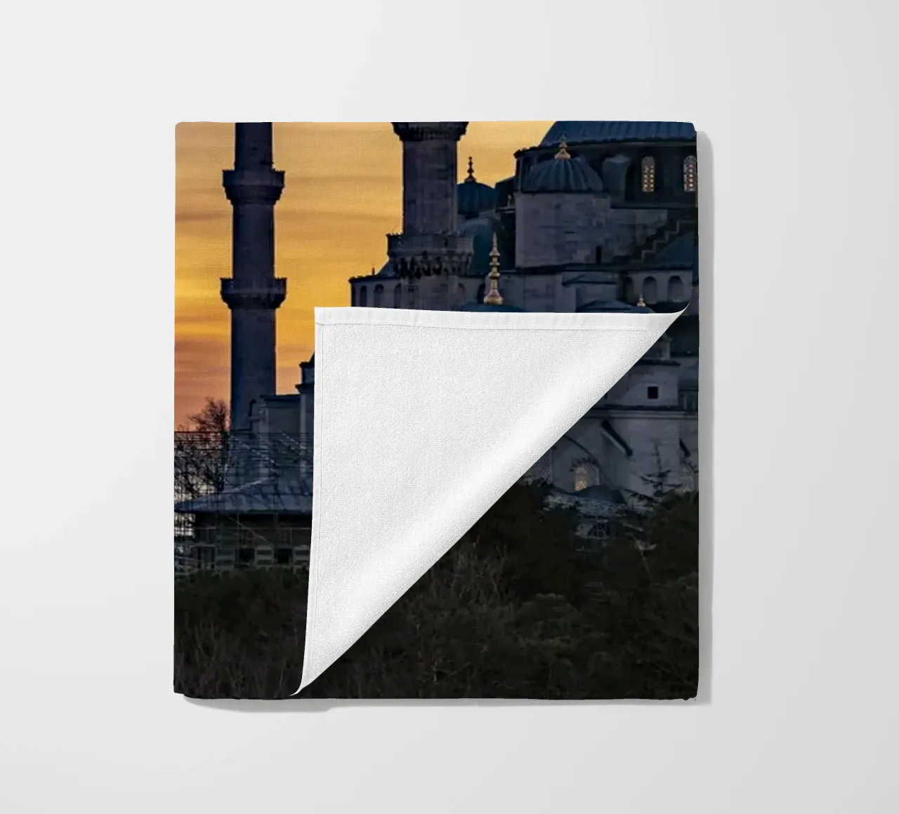 Blaue Moschee Istanbul strandhanddoek van Reisefotografie - Bilder aus aller Welt