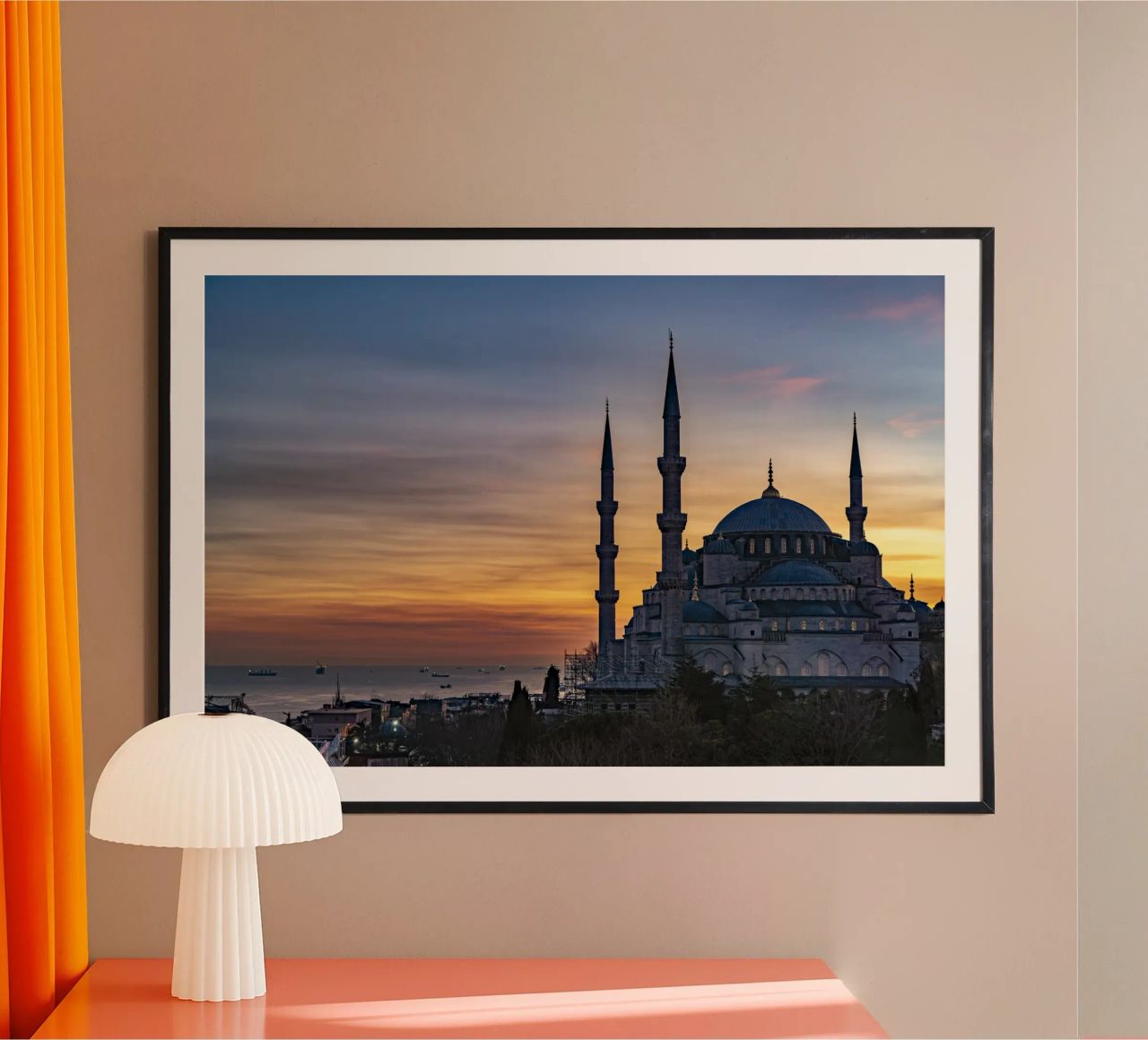 Blaue Moschee Istanbul Poster von Reisefotografie - Bilder aus aller Welt