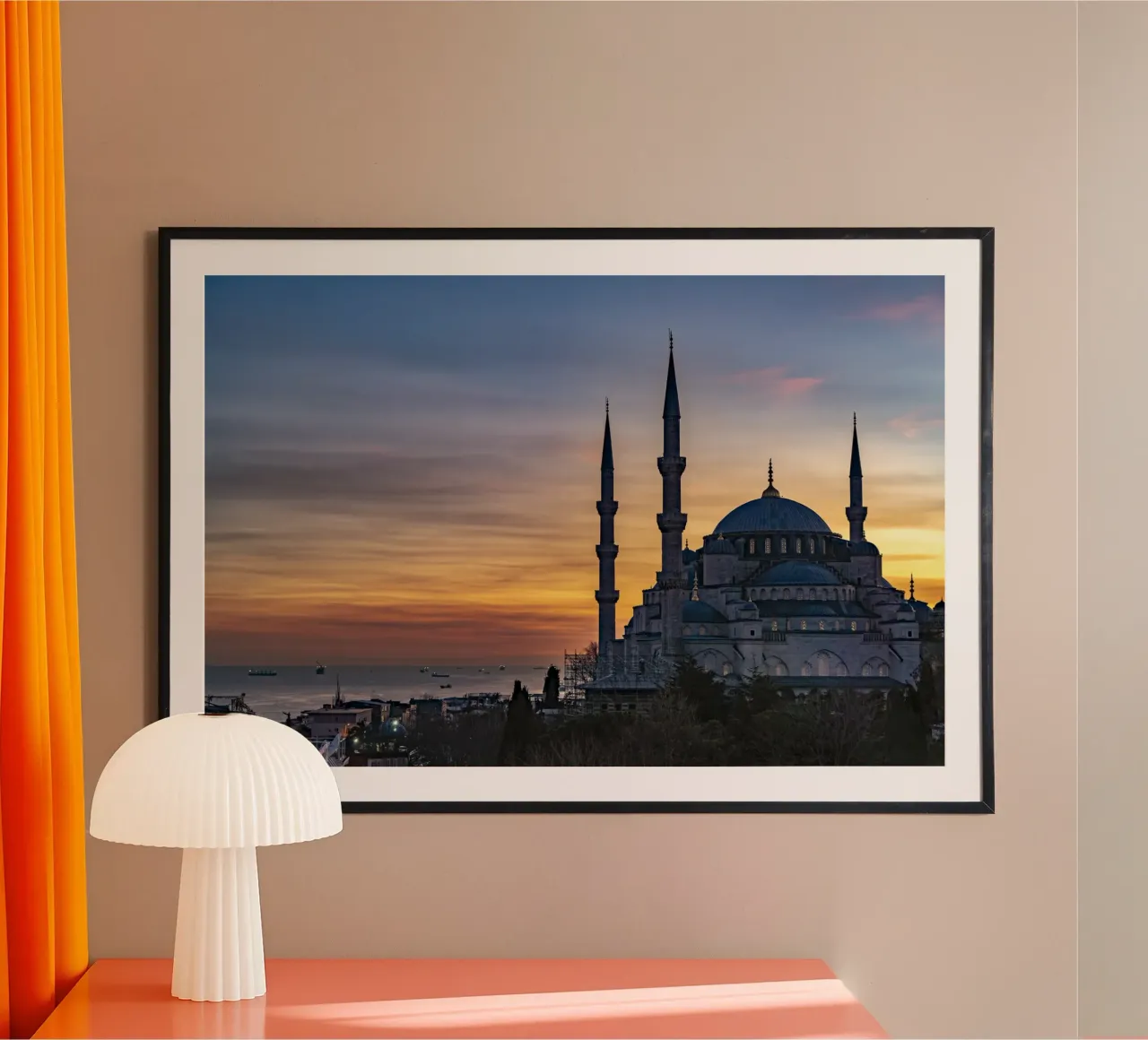 Blaue Moschee Istanbul poster da Reisefotografie - Bilder aus aller Welt