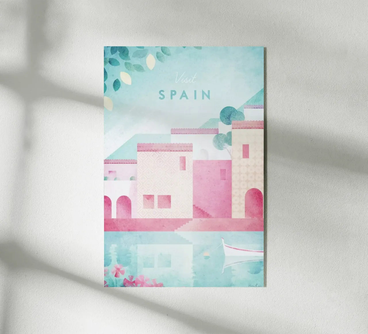 Spain Acryl-Glas von Henry Rivers