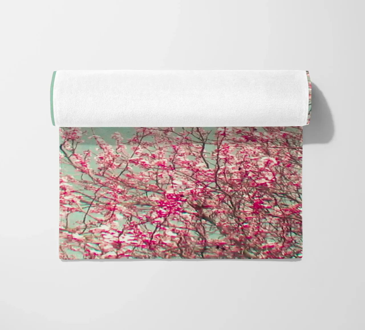 Blossom beach towel by Cassia Beck Photography