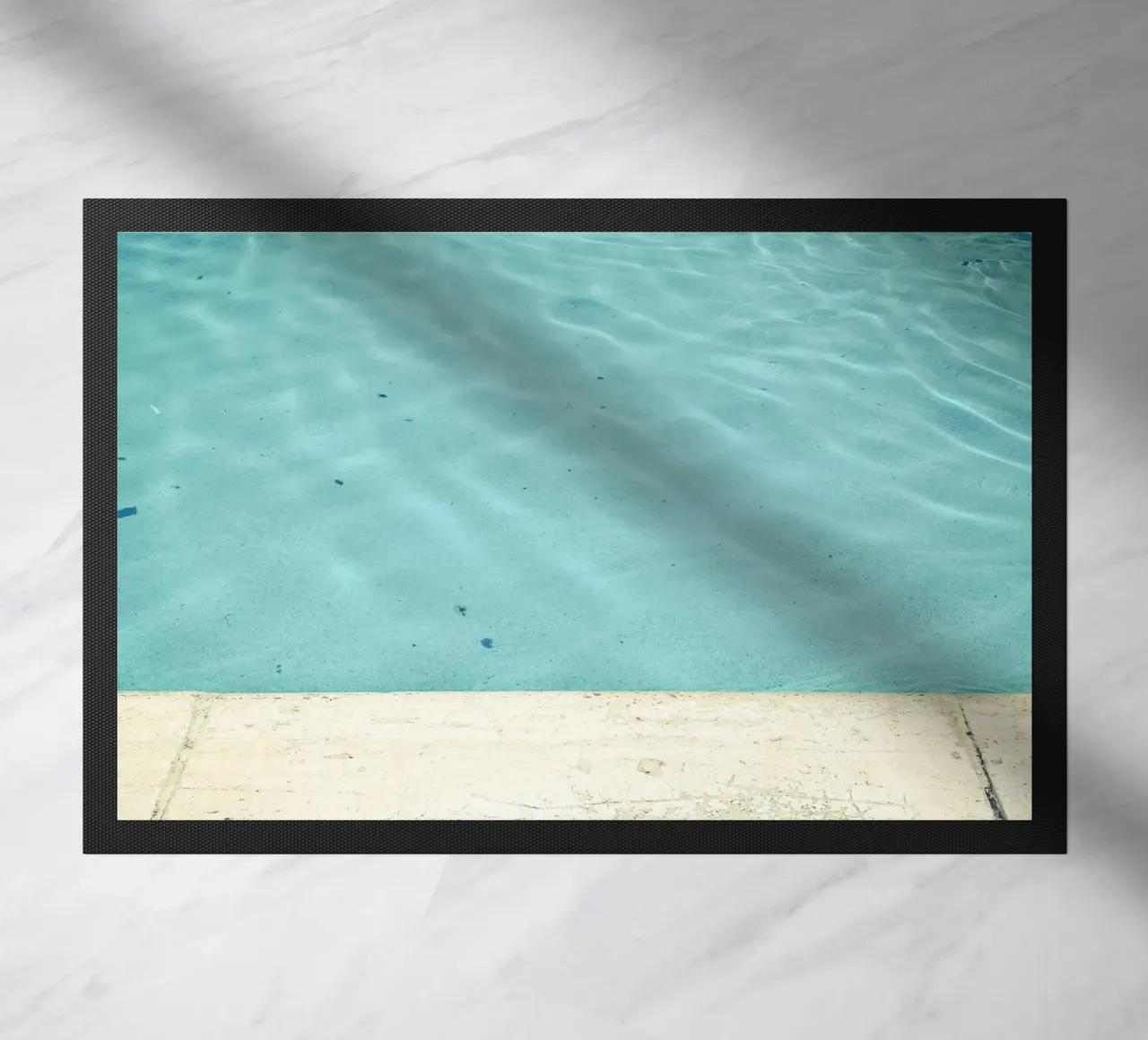 Pool doormat by Cassia Beck Photography