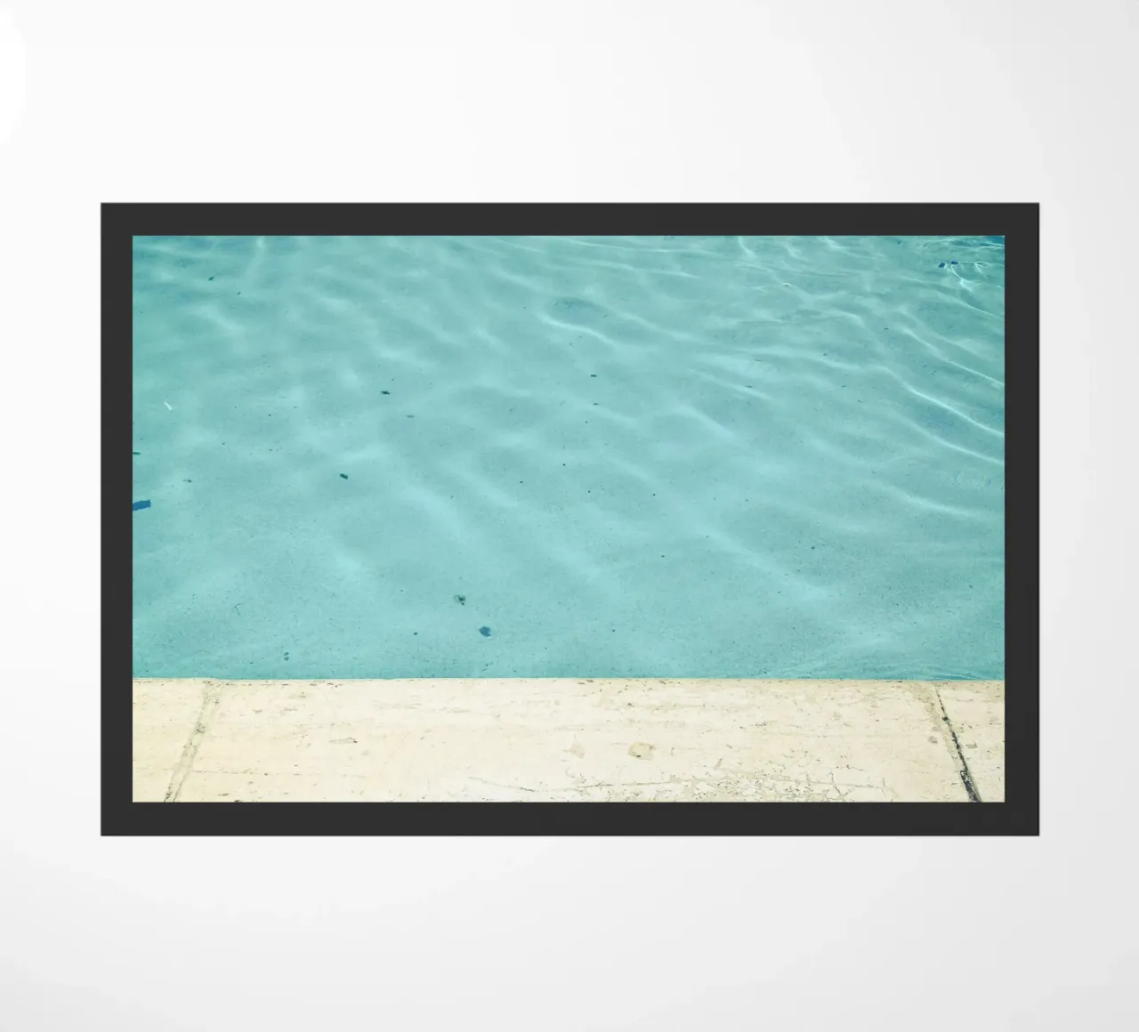 Pool doormat by Cassia Beck Photography