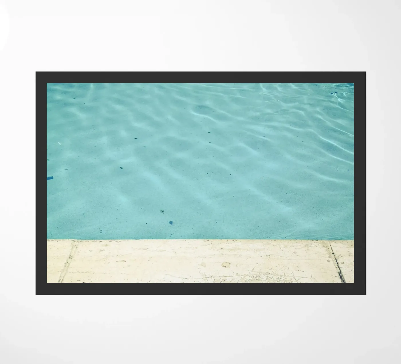 Pool doormat by Cassia Beck Photography