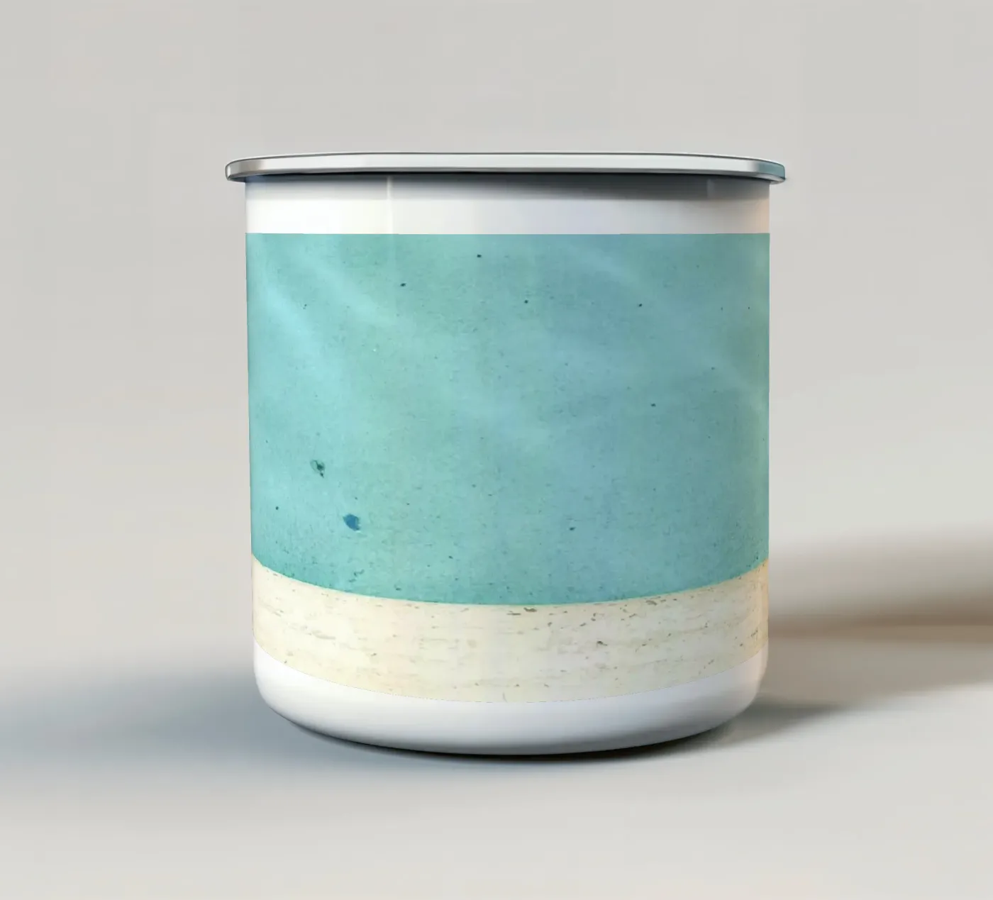 Pool enamel mug by Cassia Beck Photography