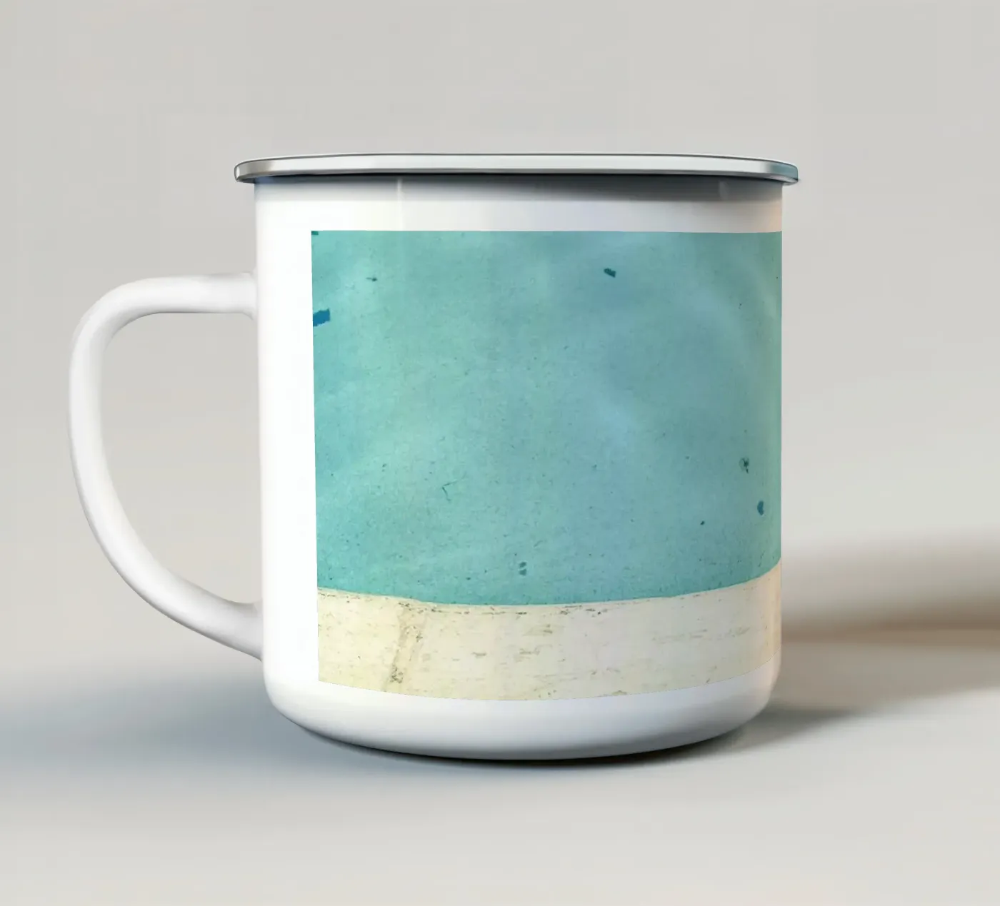 Pool enamel mug by Cassia Beck Photography