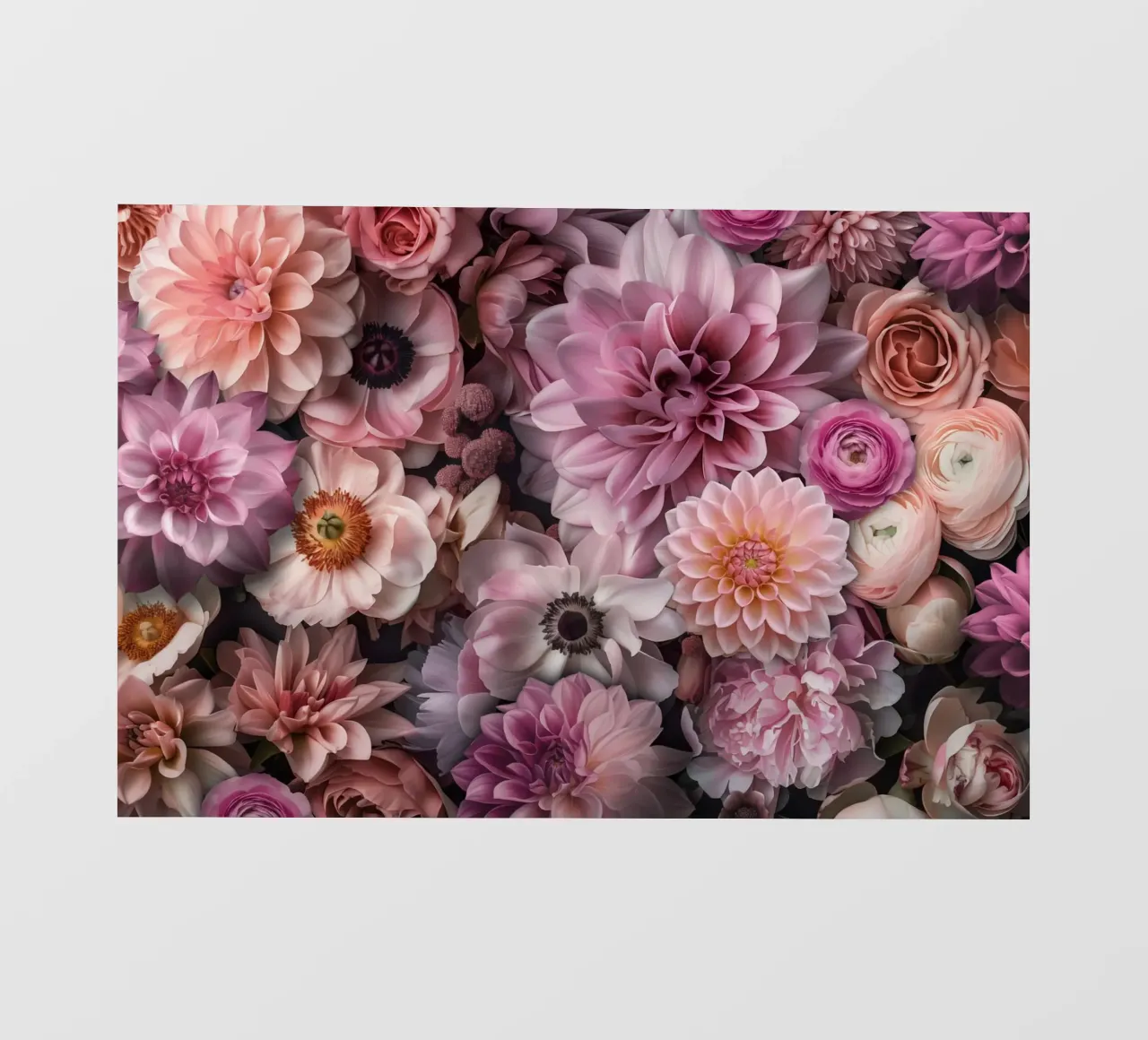 Armonia floreale pastello in fiore telo in pvc da Andrea Haase Floral Passion
