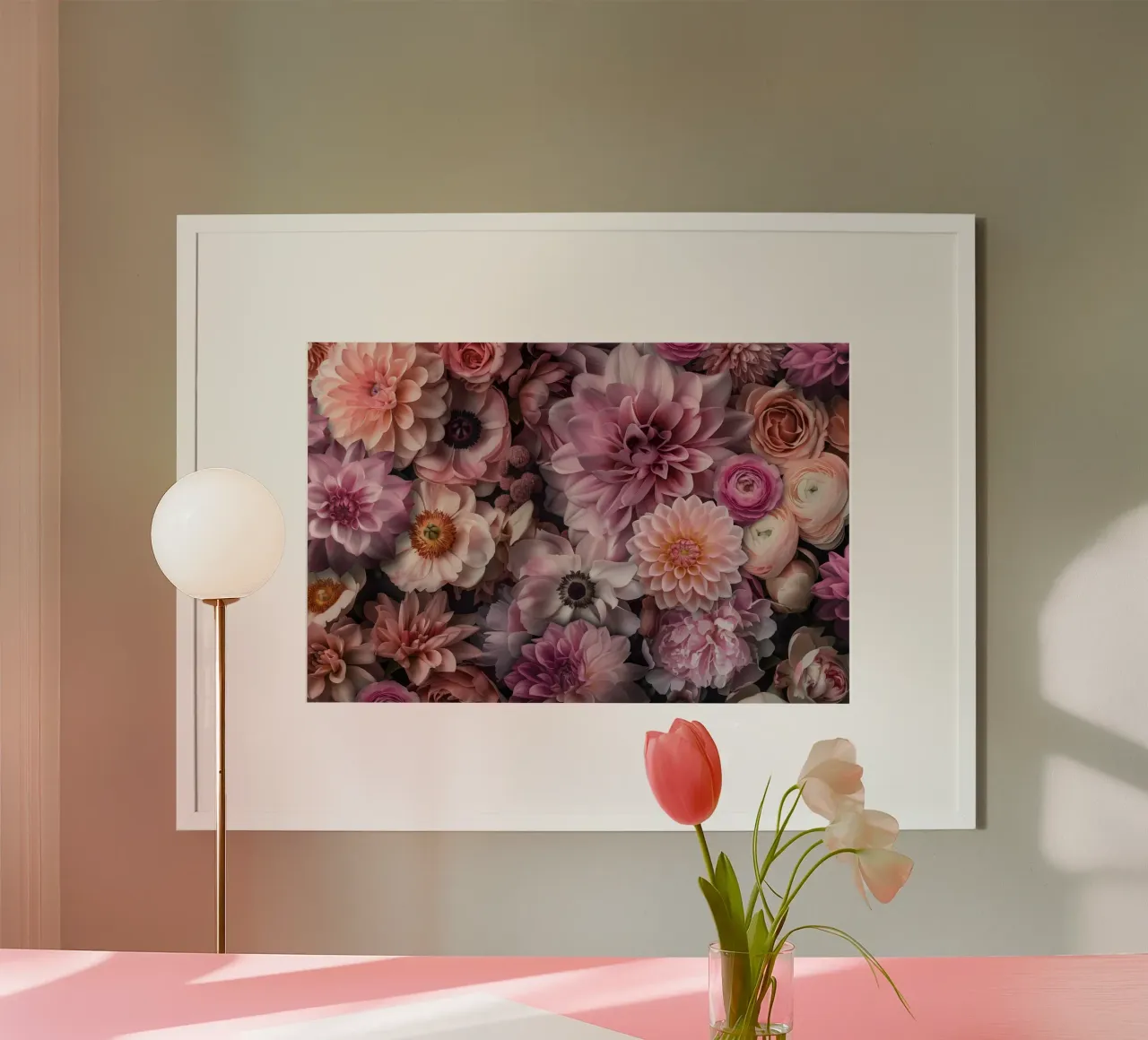 Armonia floreale pastello in fiore carta hahnemühle da Andrea Haase Floral Passion