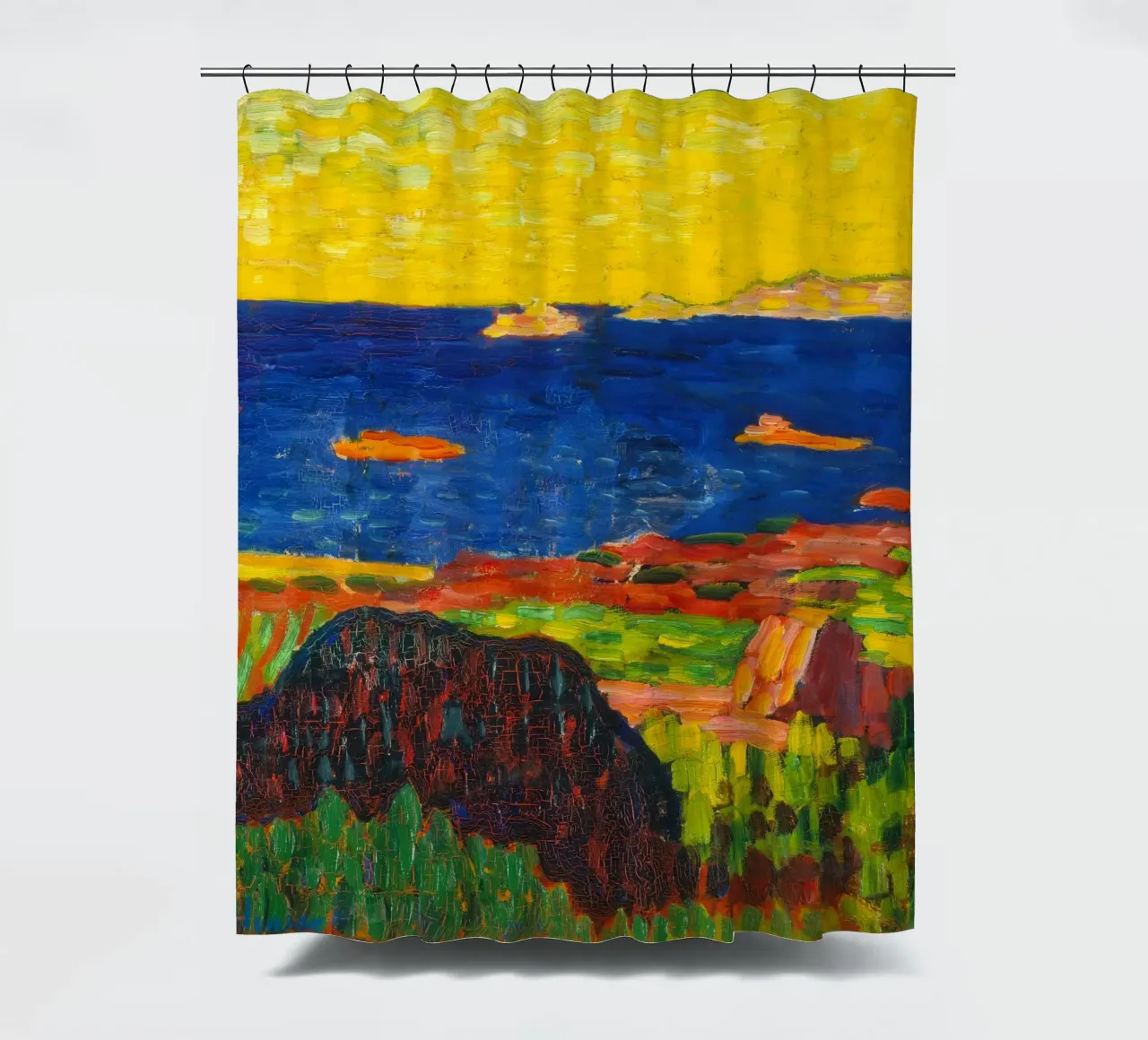 Alexej von Jawlensky - Costa vicino a Carantec tenda da doccia da ARTOTHEK