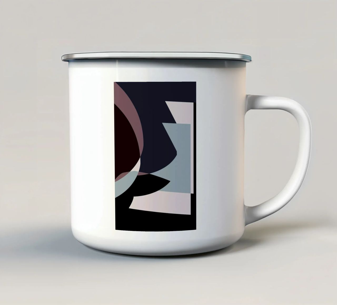 Bloom 1 tazza in smalto da Jonathan Lawes