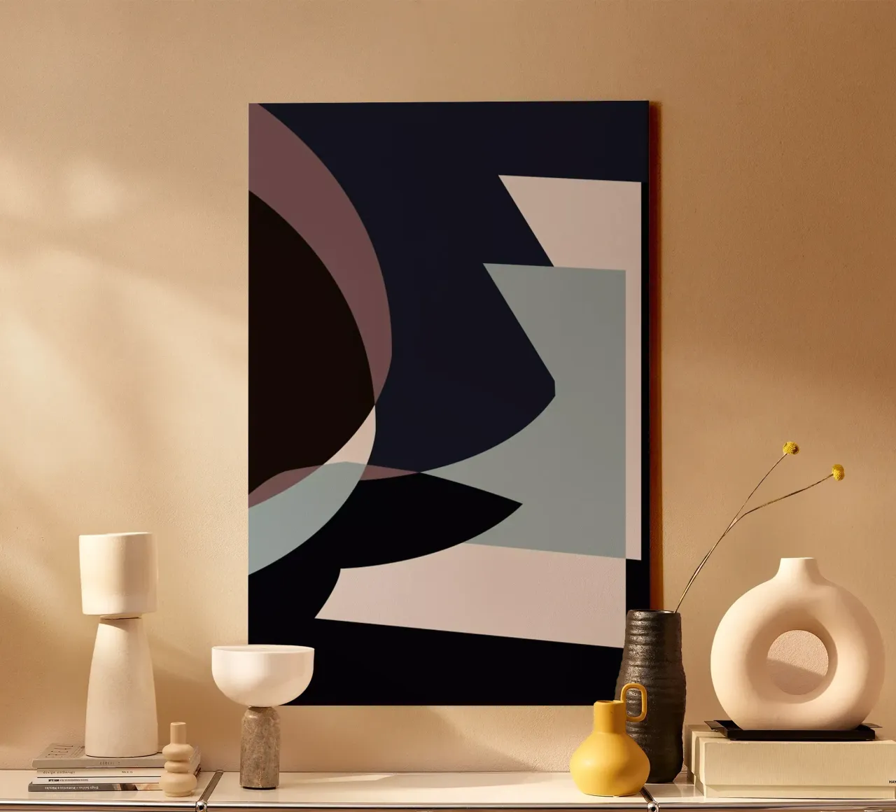 Bloom 1 tela con Cornice a cassetta da Jonathan Lawes