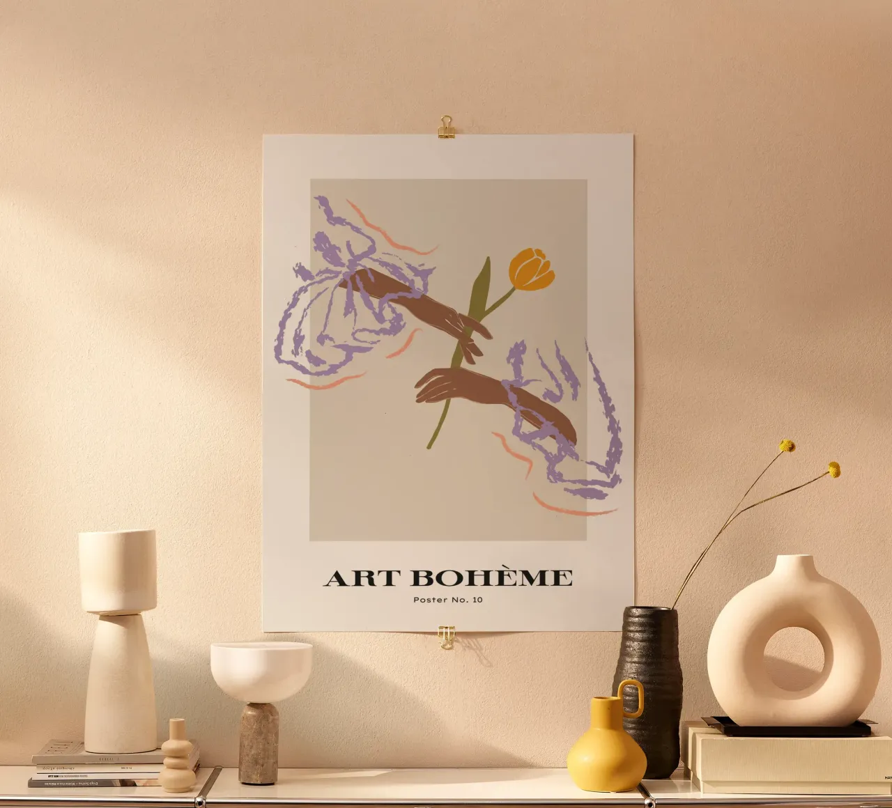 Harmonic Lines No 49 poster da treechild