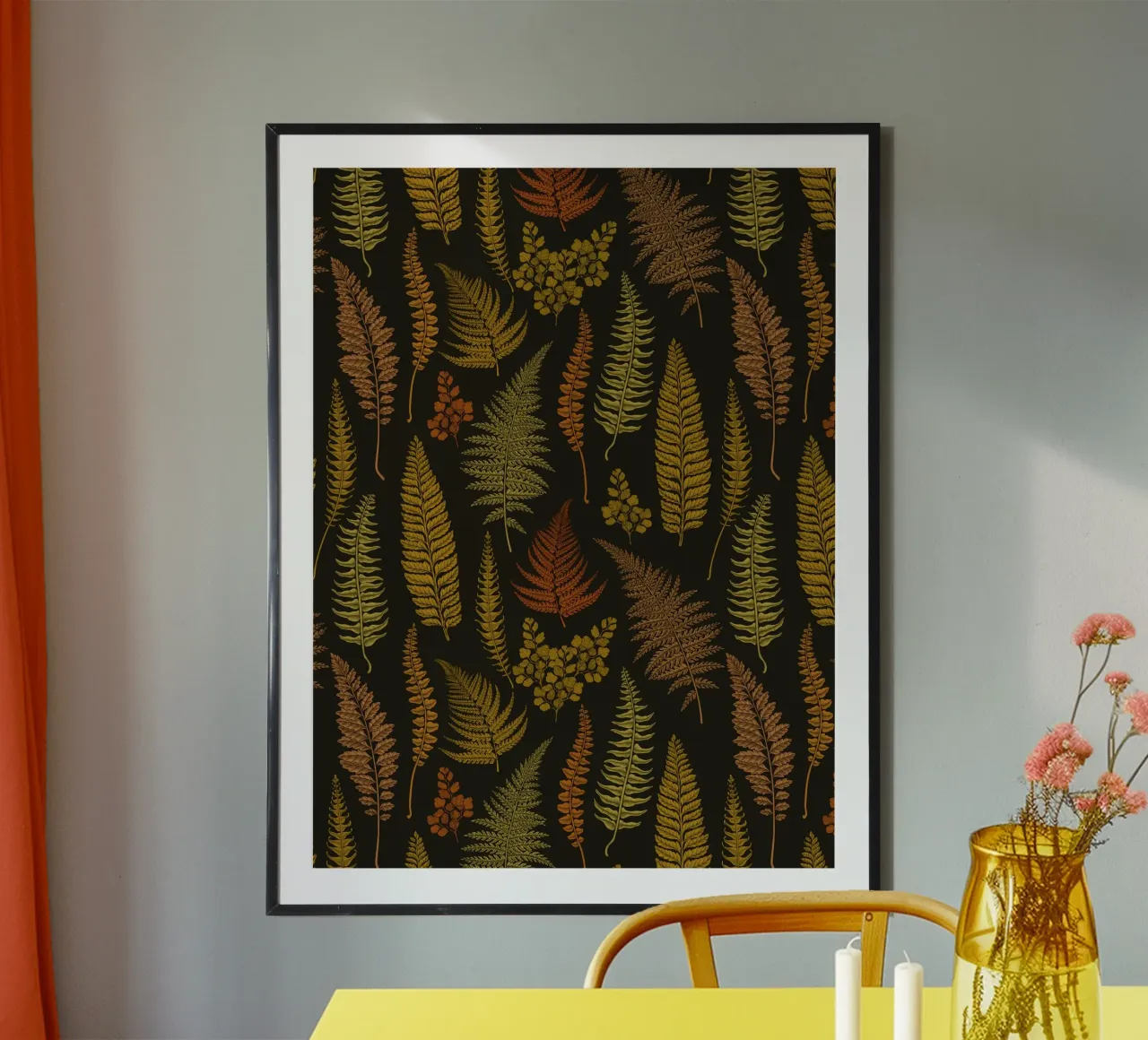 Felci poster da Painted Nature