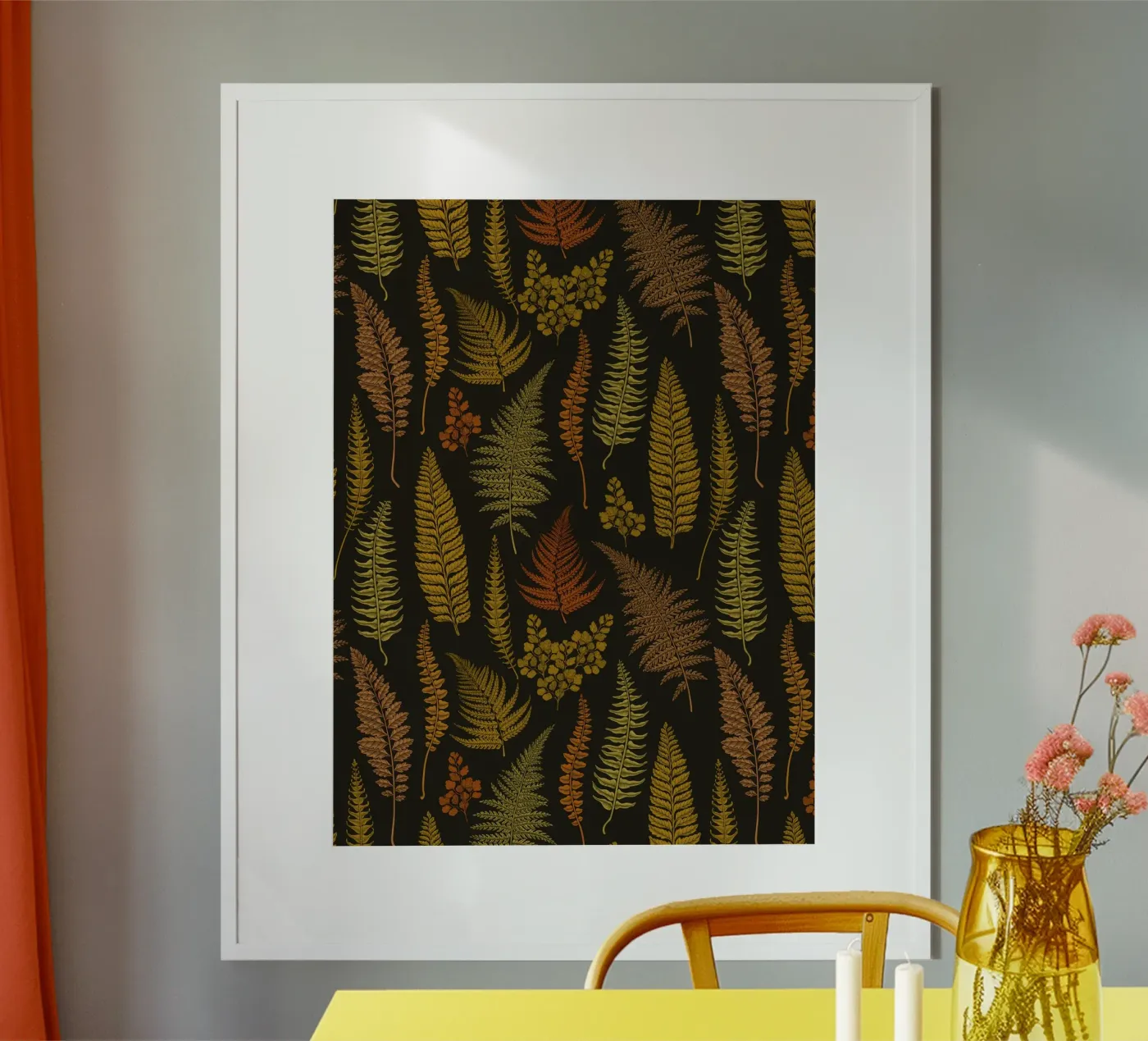 Ferns poster de Painted Nature