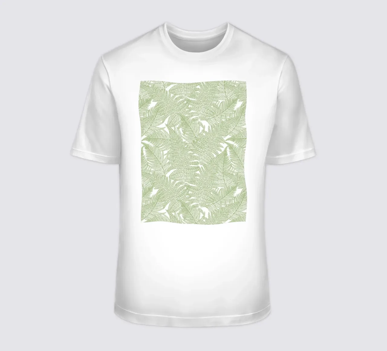 Paesaggi murali sereni: Felce t-shirt da Painted Nature