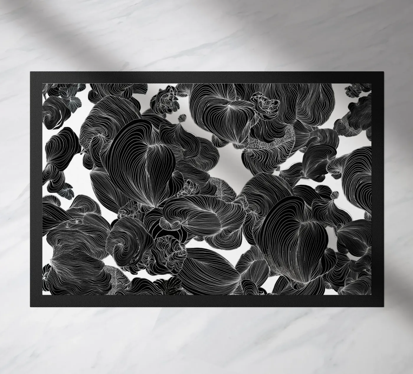 black1 doormat by Giulio Iurissevich