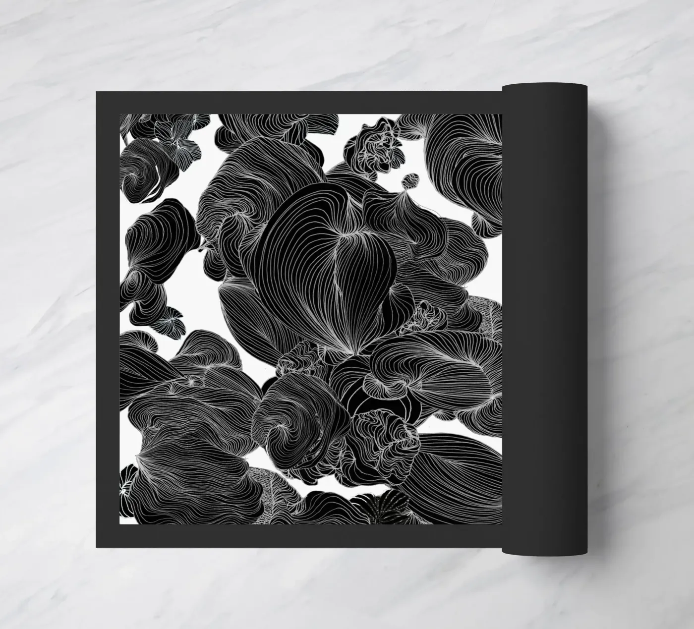 black1 doormat by Giulio Iurissevich