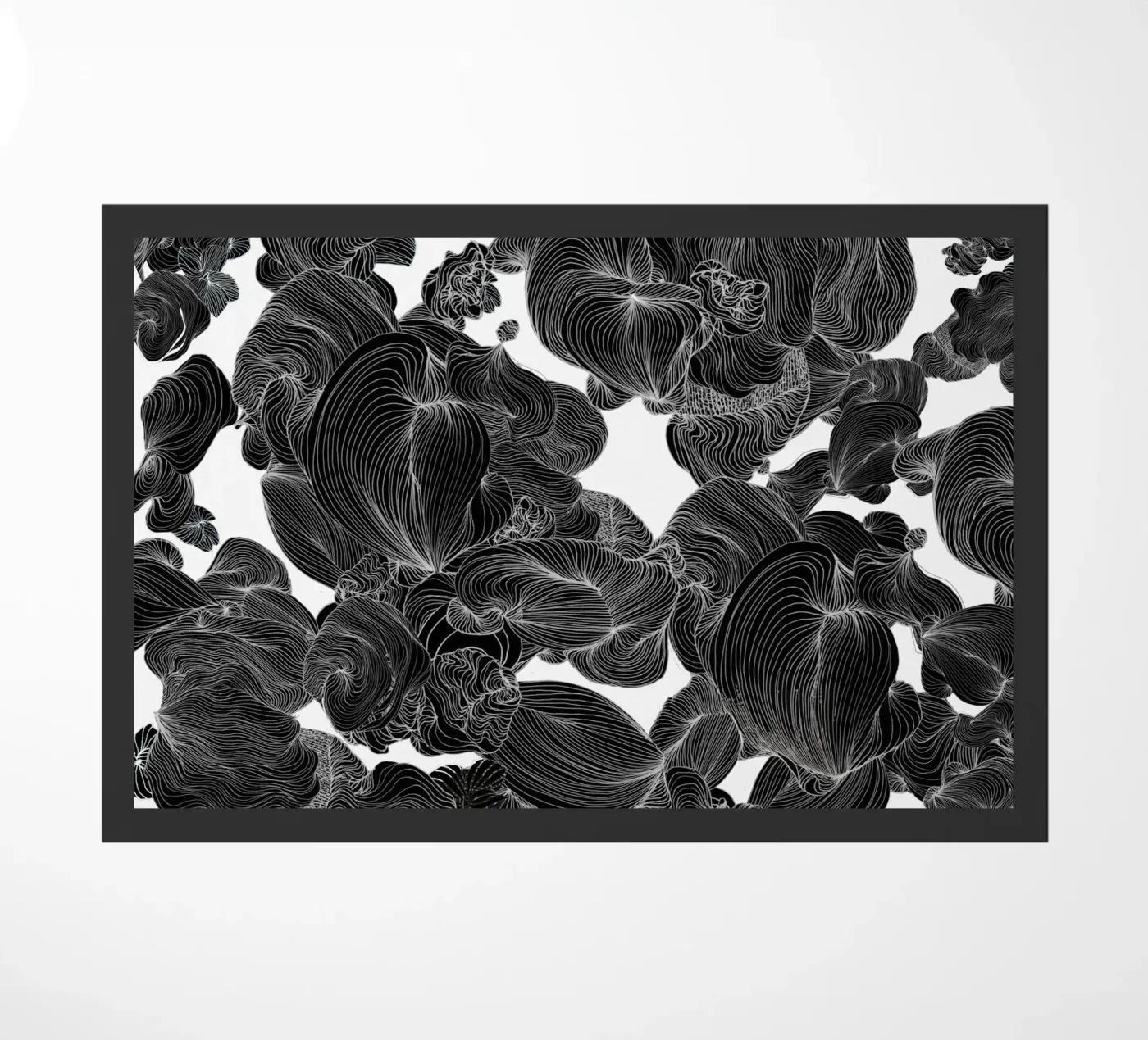 black1 doormat by Giulio Iurissevich