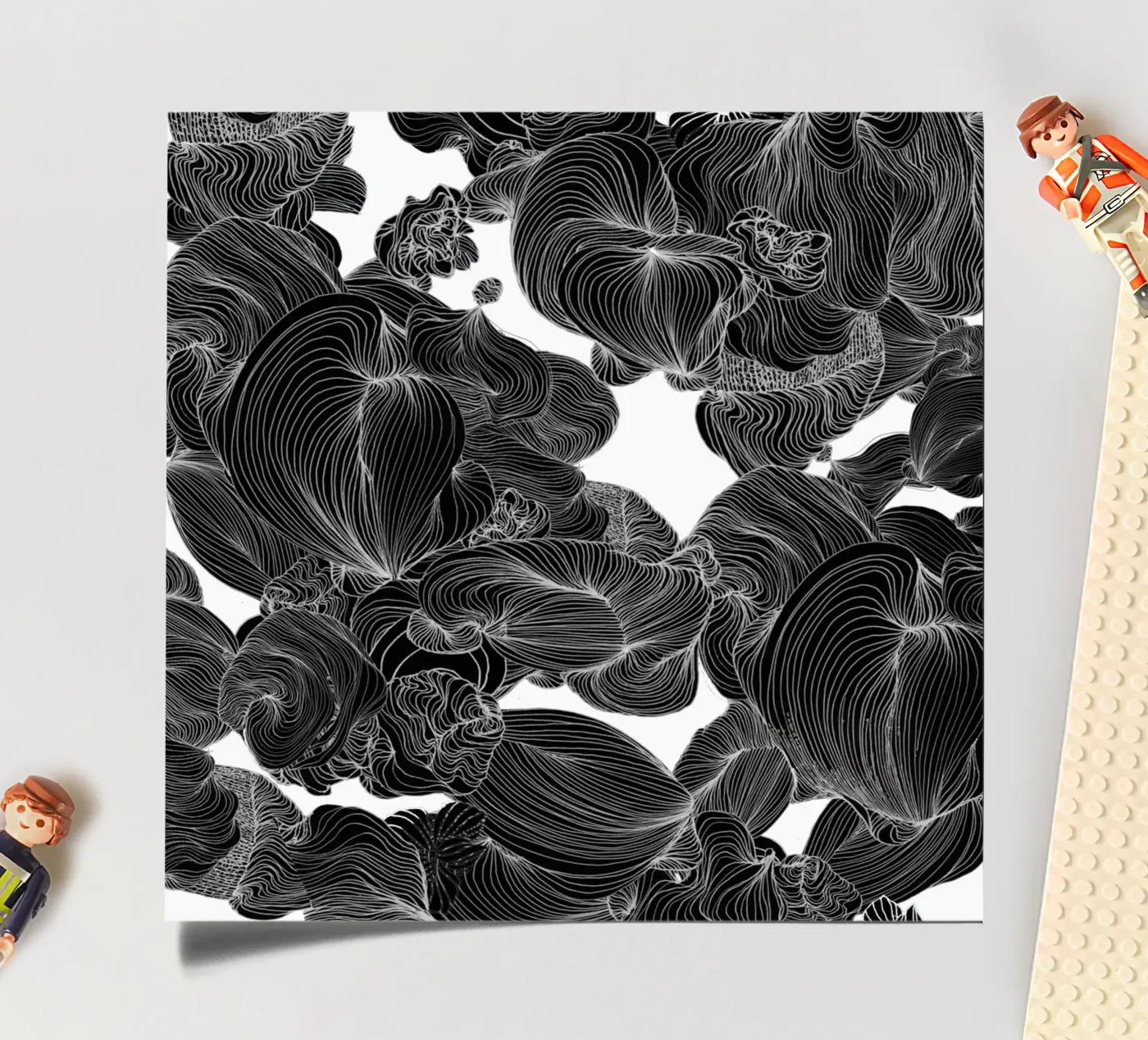 black1 sticker sheet by Giulio Iurissevich